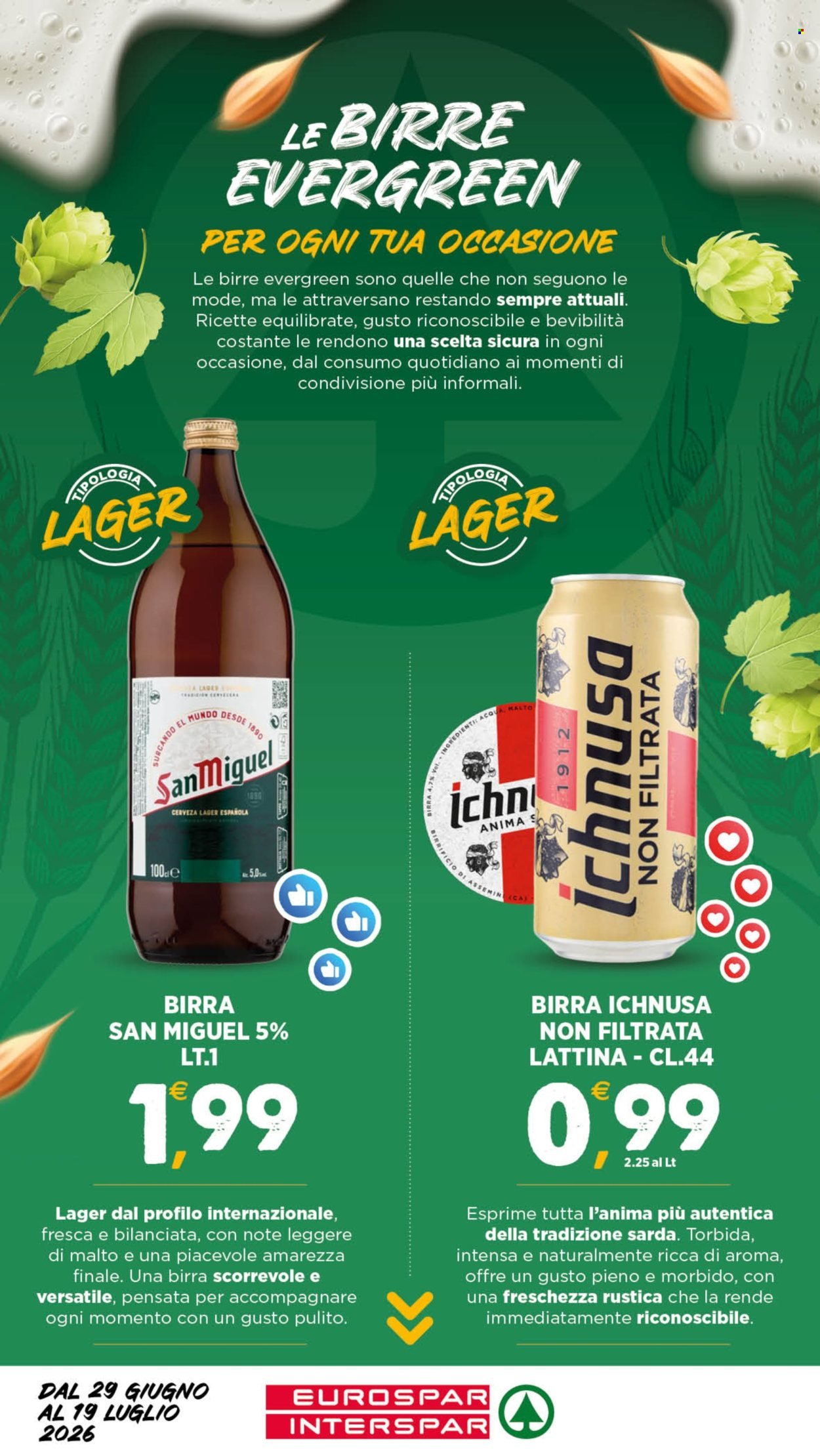 Volantino EUROSPAR - Da lunedì 29 giugno 2026