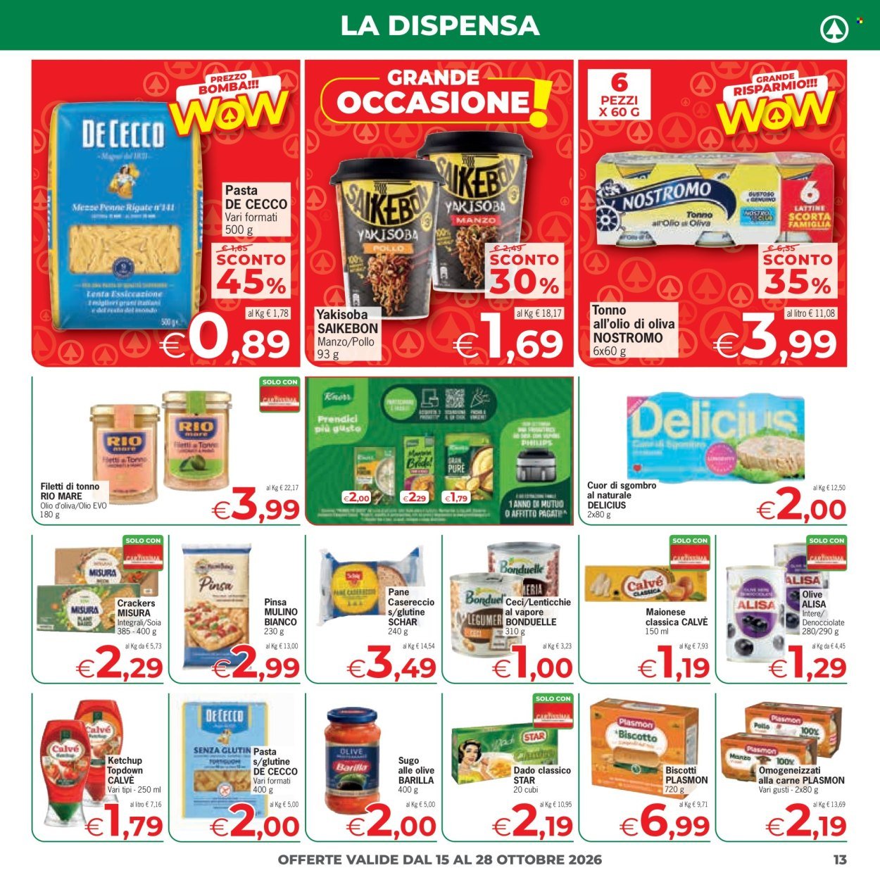 Volantino EUROSPAR - Prezzi tondi