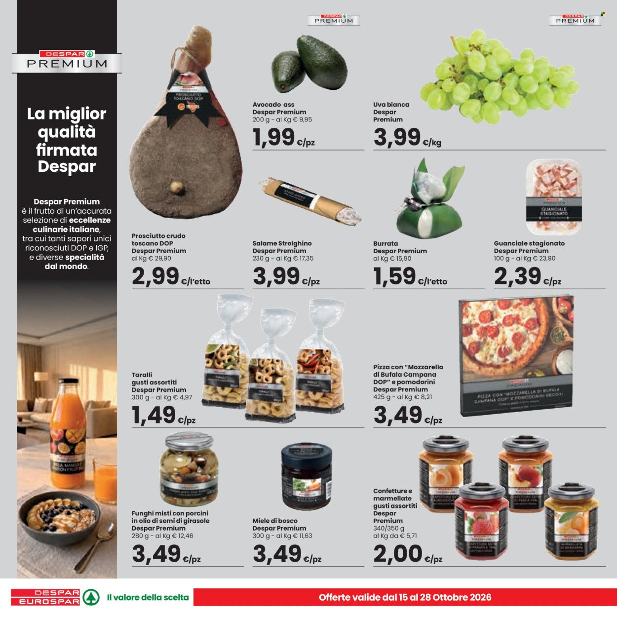Volantino EUROSPAR - Prezzi tondi