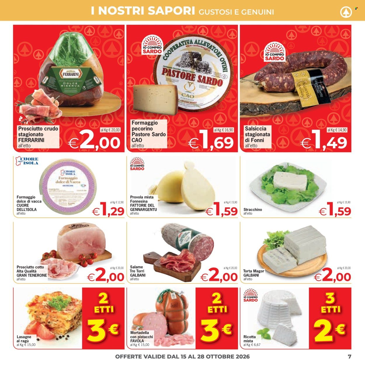 Volantino EUROSPAR - Prezzi tondi