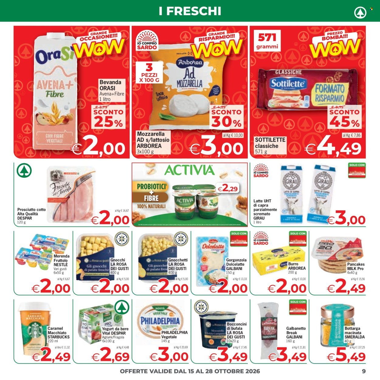 Volantino EUROSPAR - Prezzi tondi