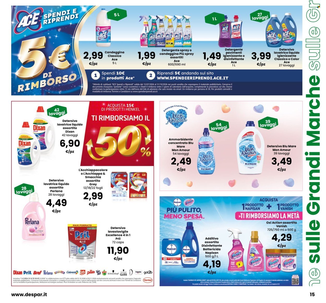 Volantino INTERSPAR - Super Offerte sulle Grandi Marche