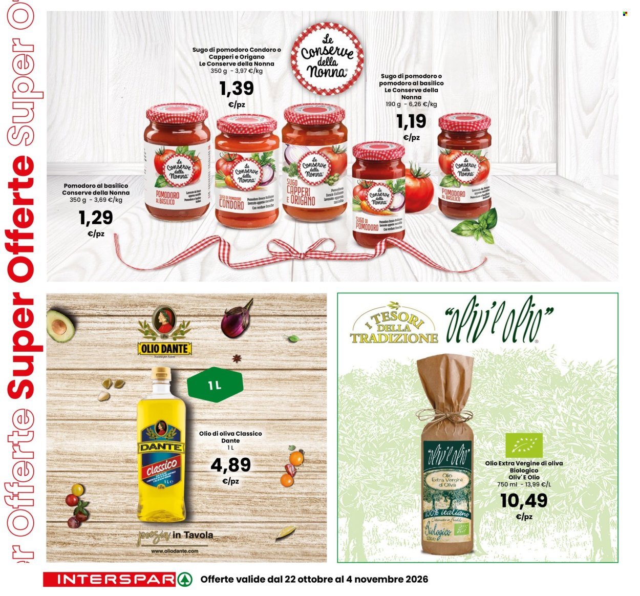 Volantino INTERSPAR - Super Offerte sulle Grandi Marche