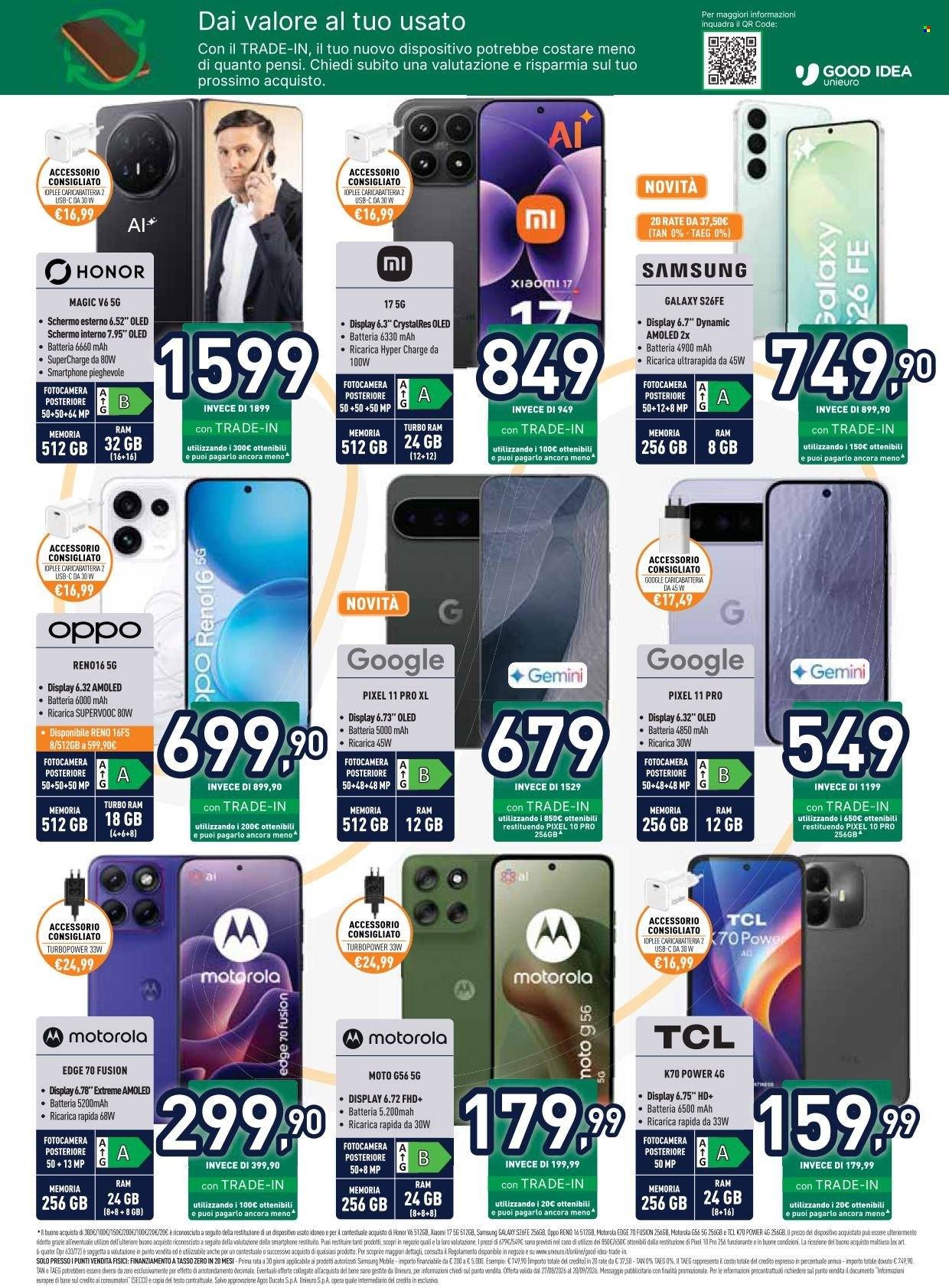 Volantino UNIEURO - Settembre ti sorprende