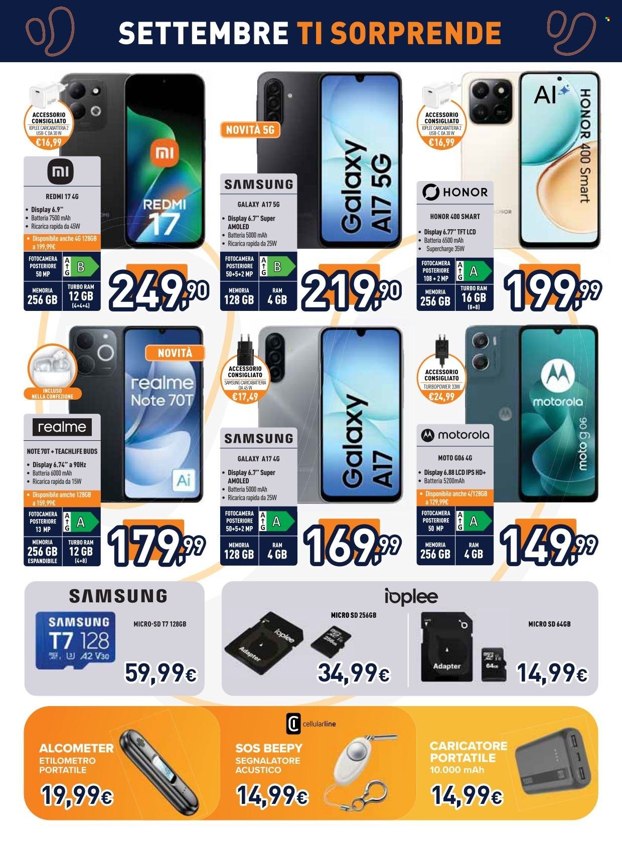 Volantino UNIEURO - Settembre ti sorprende