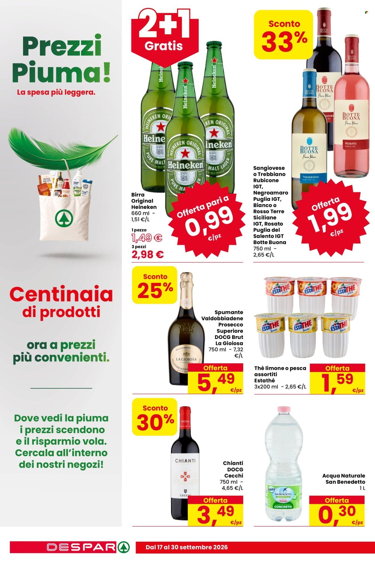 Volantino DESPAR - Prezzi Piuma