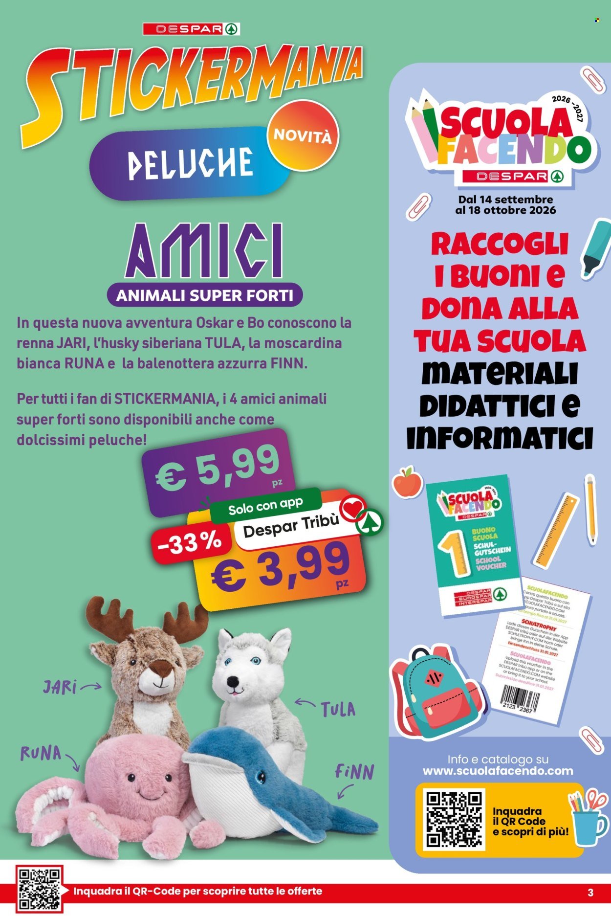 Volantino DESPAR - Prezzi Piuma