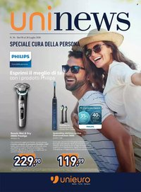 Volantino UNIEURO - Speciale Cura della persona