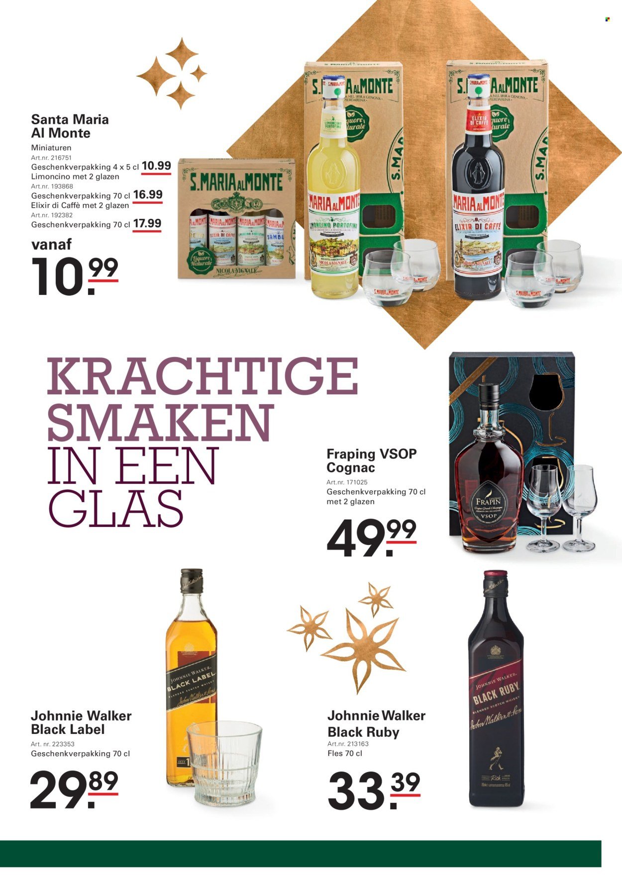 SLIGRO folder - Kerstgeschenken