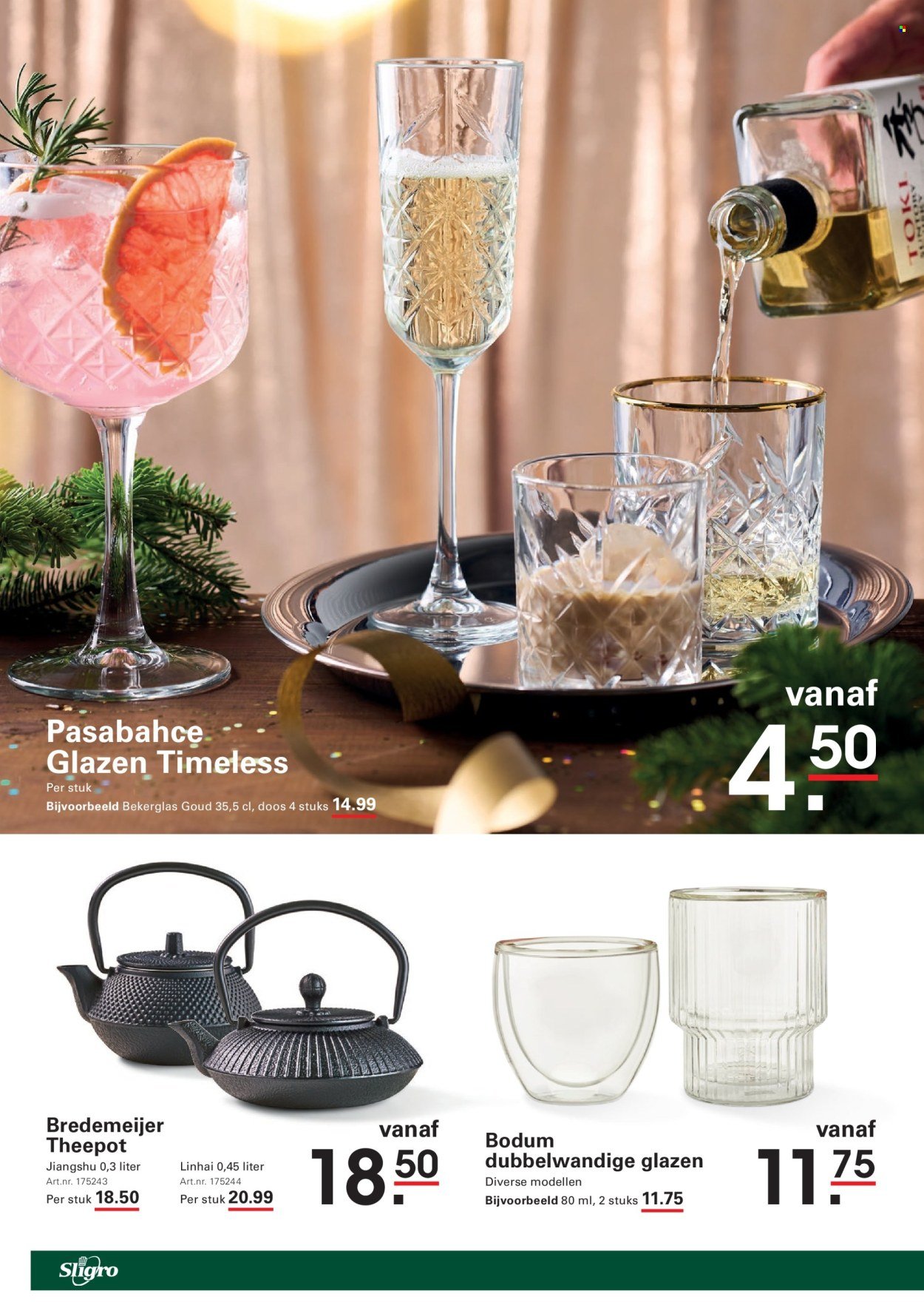 SLIGRO folder - Kerstgeschenken