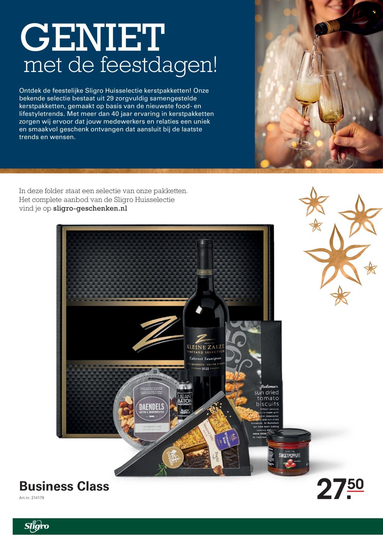 SLIGRO folder - Kerstgeschenken