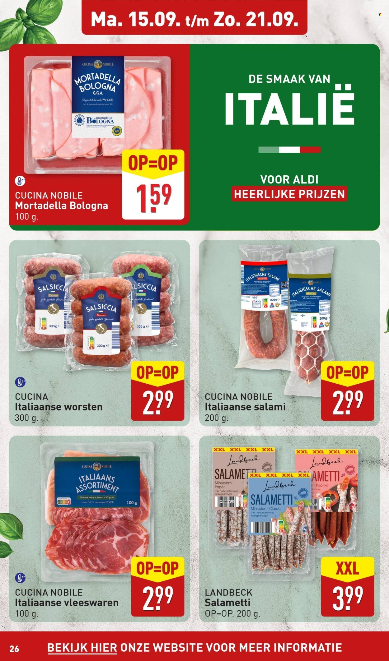 ALDI folder - Van maandag 15 september 2025 (2025-09-15 - 2025-09-21)
