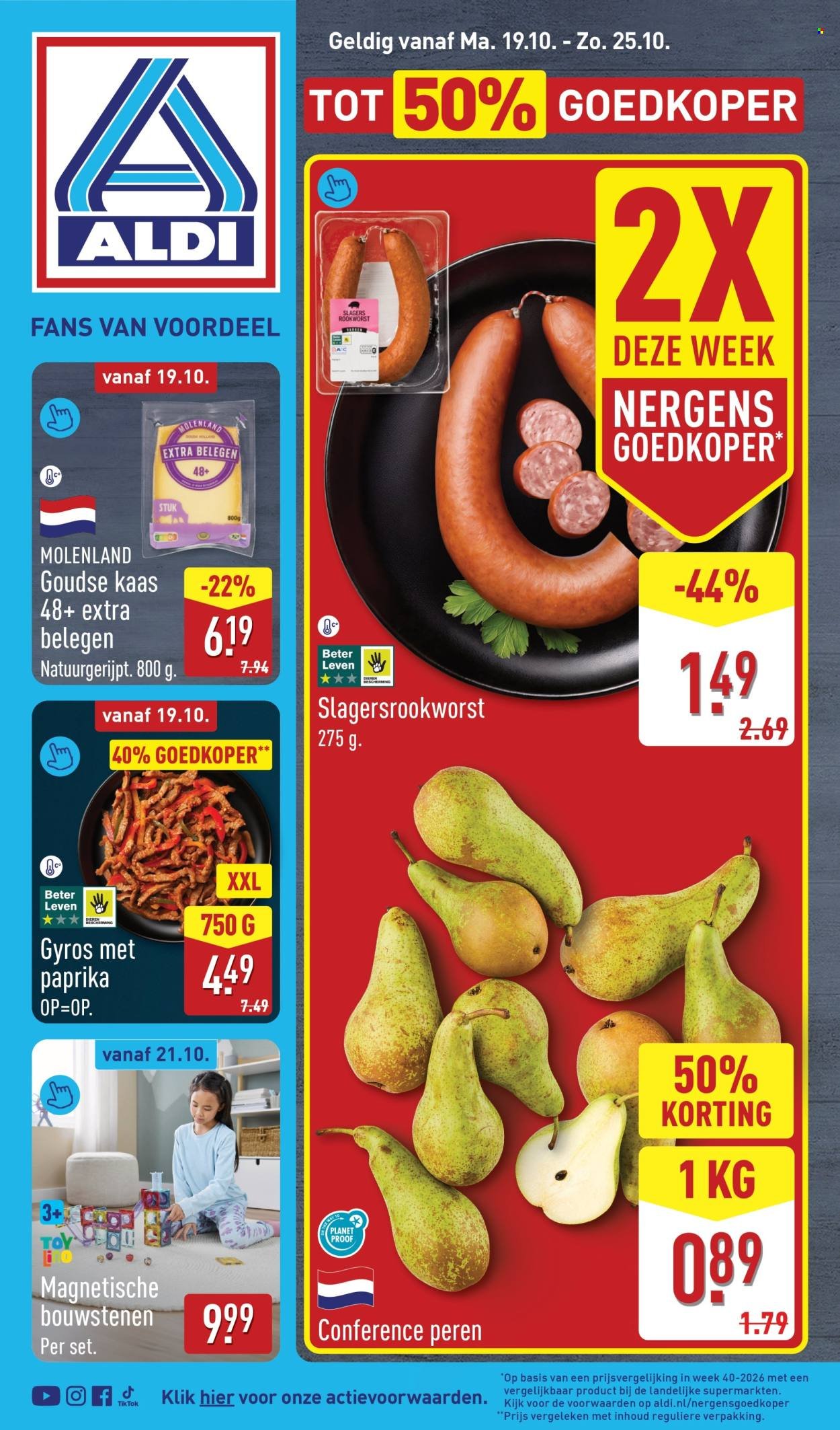 ALDI folder - Van maandag 19 oktober 2026