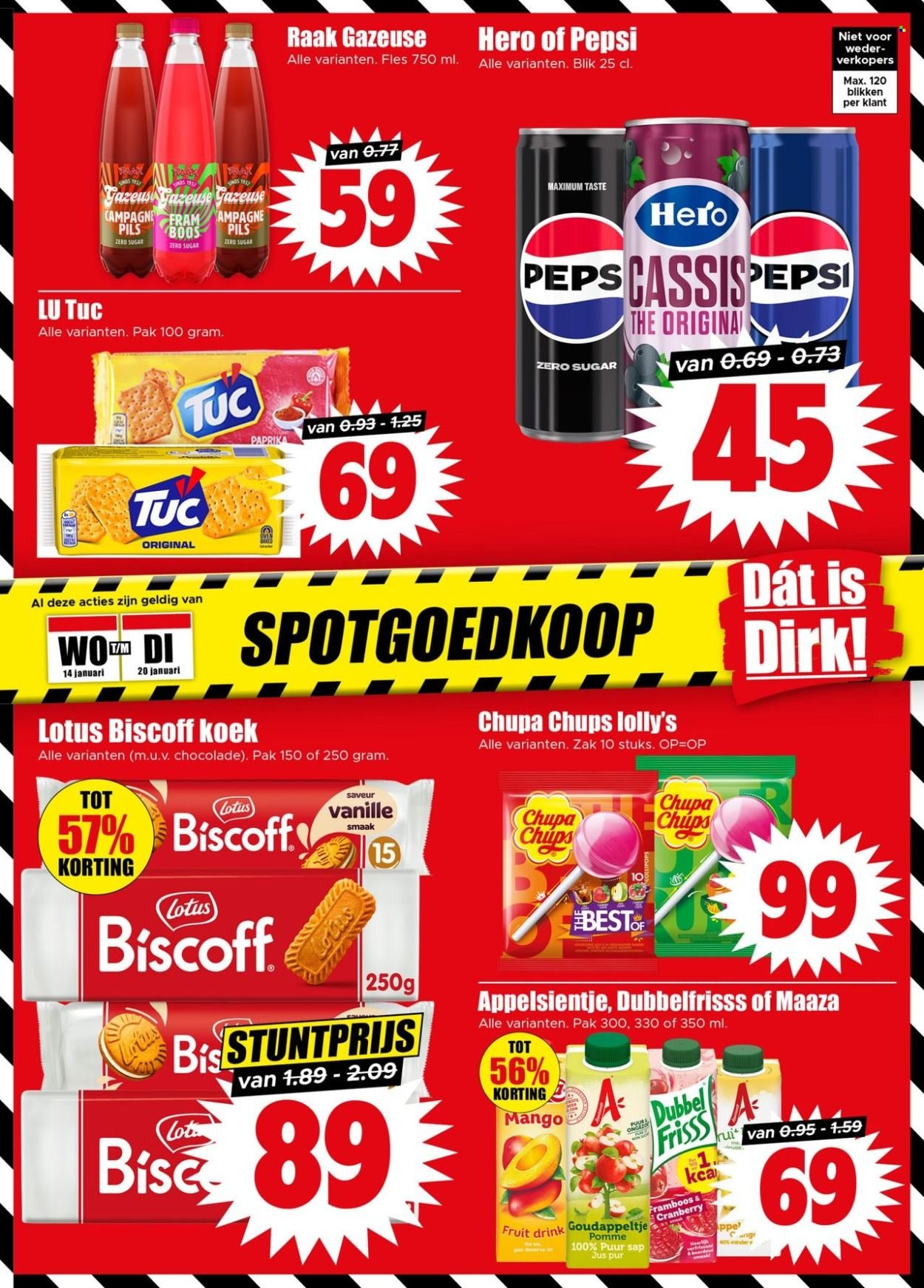 DIRK folder - Volgende week