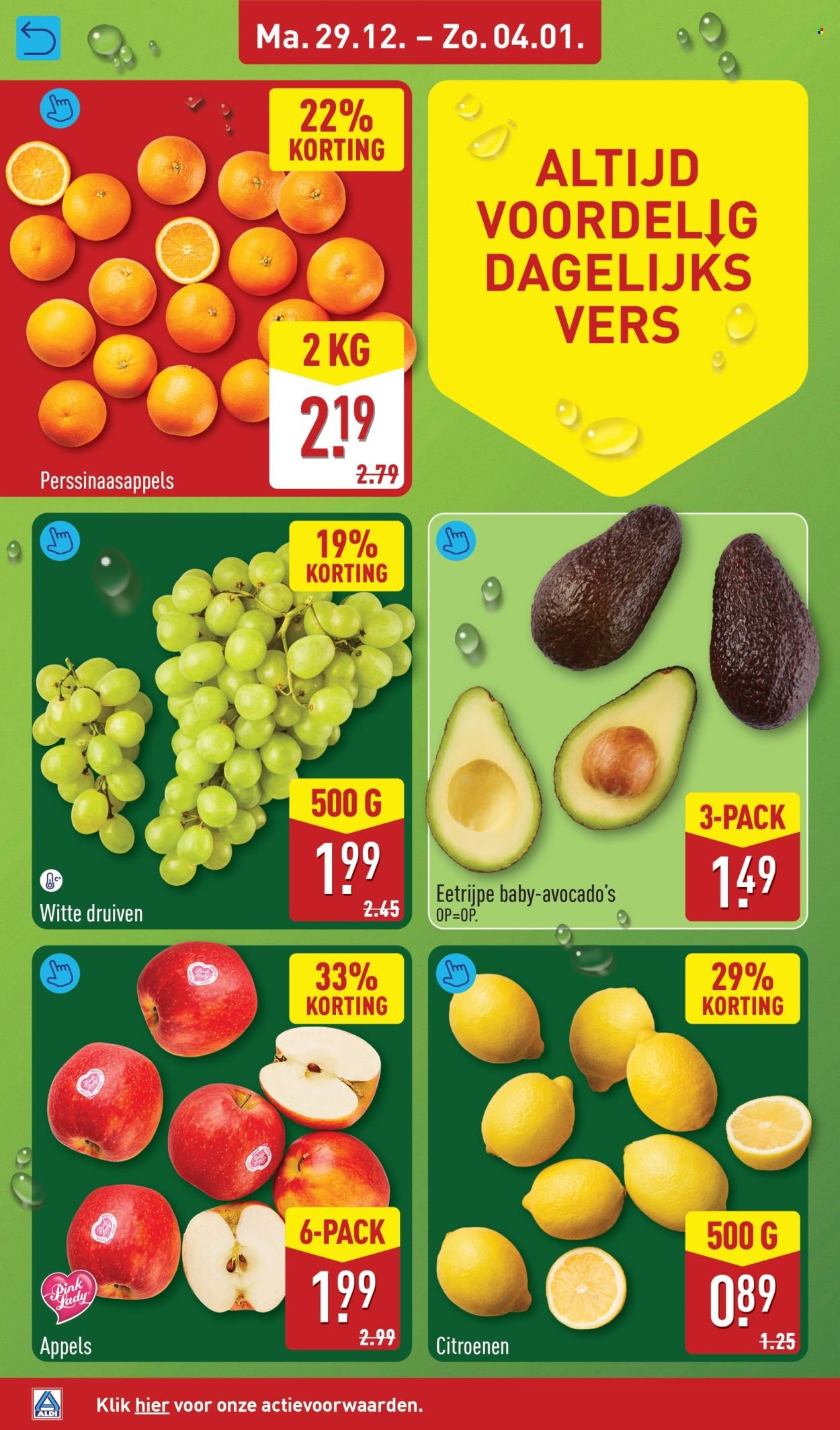 ALDI folder - Van maandag 29 december 2025