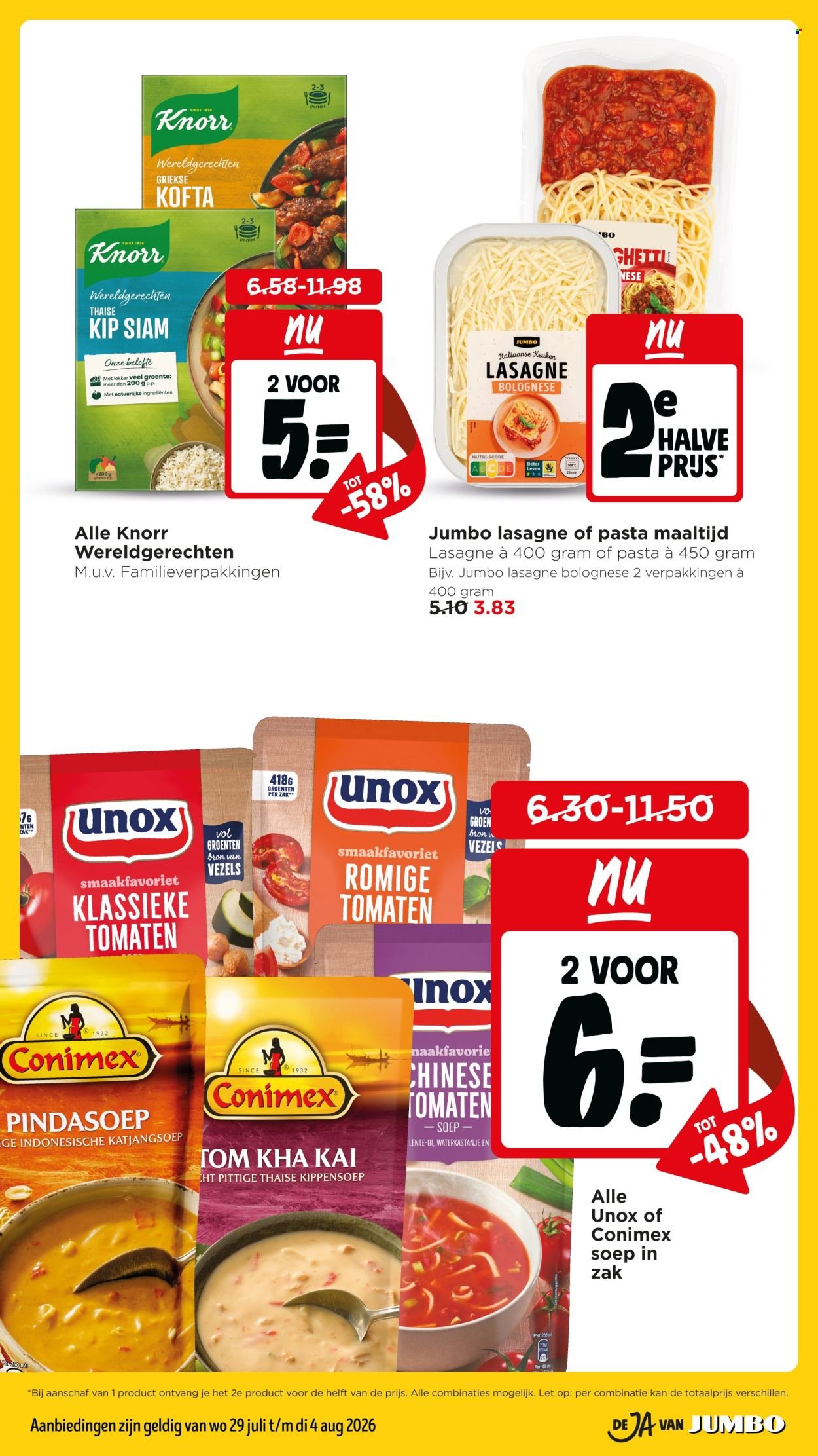 JUMBO folder - Van woensdag 29 juli 2026