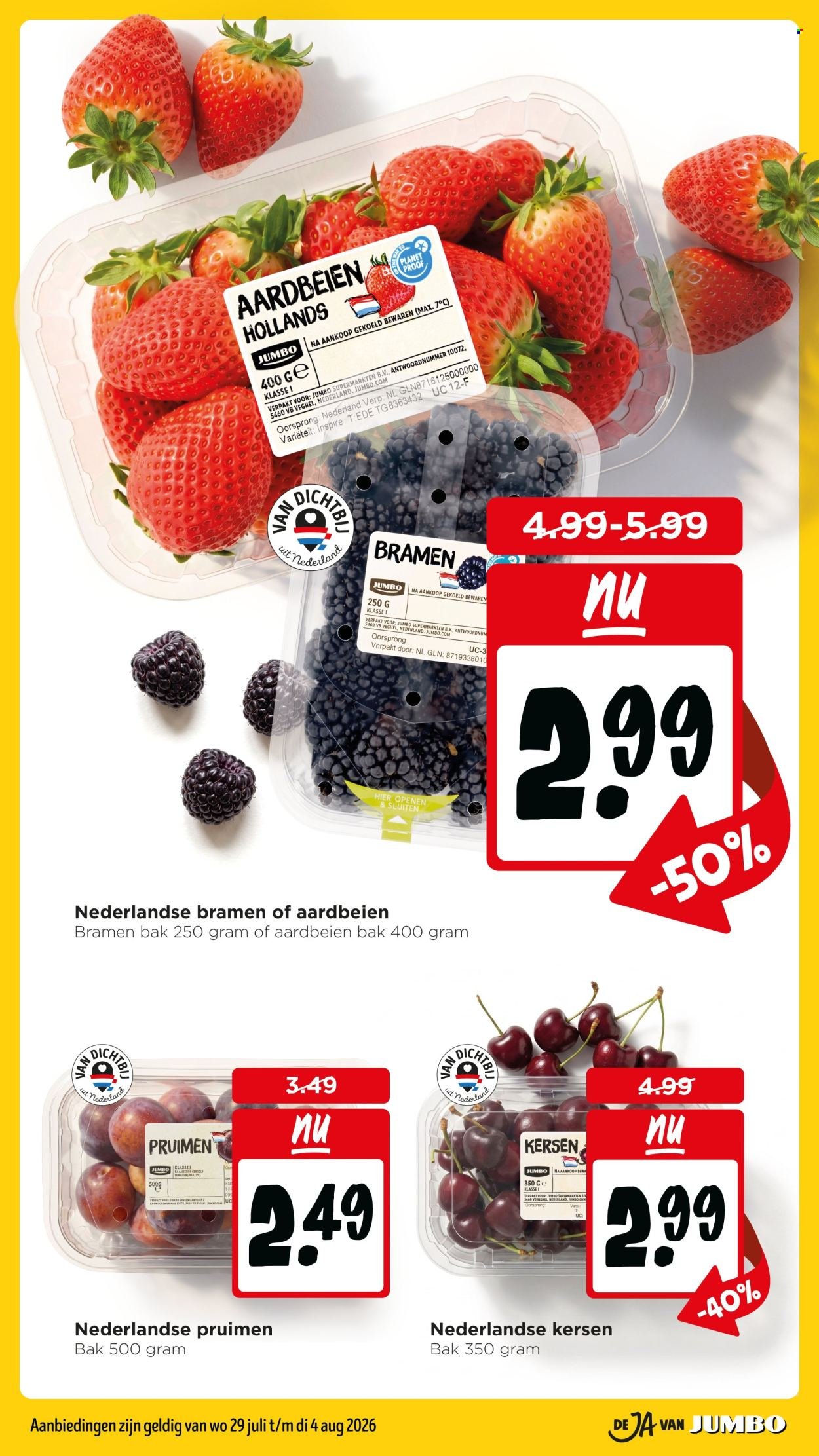 JUMBO folder - Van woensdag 29 juli 2026