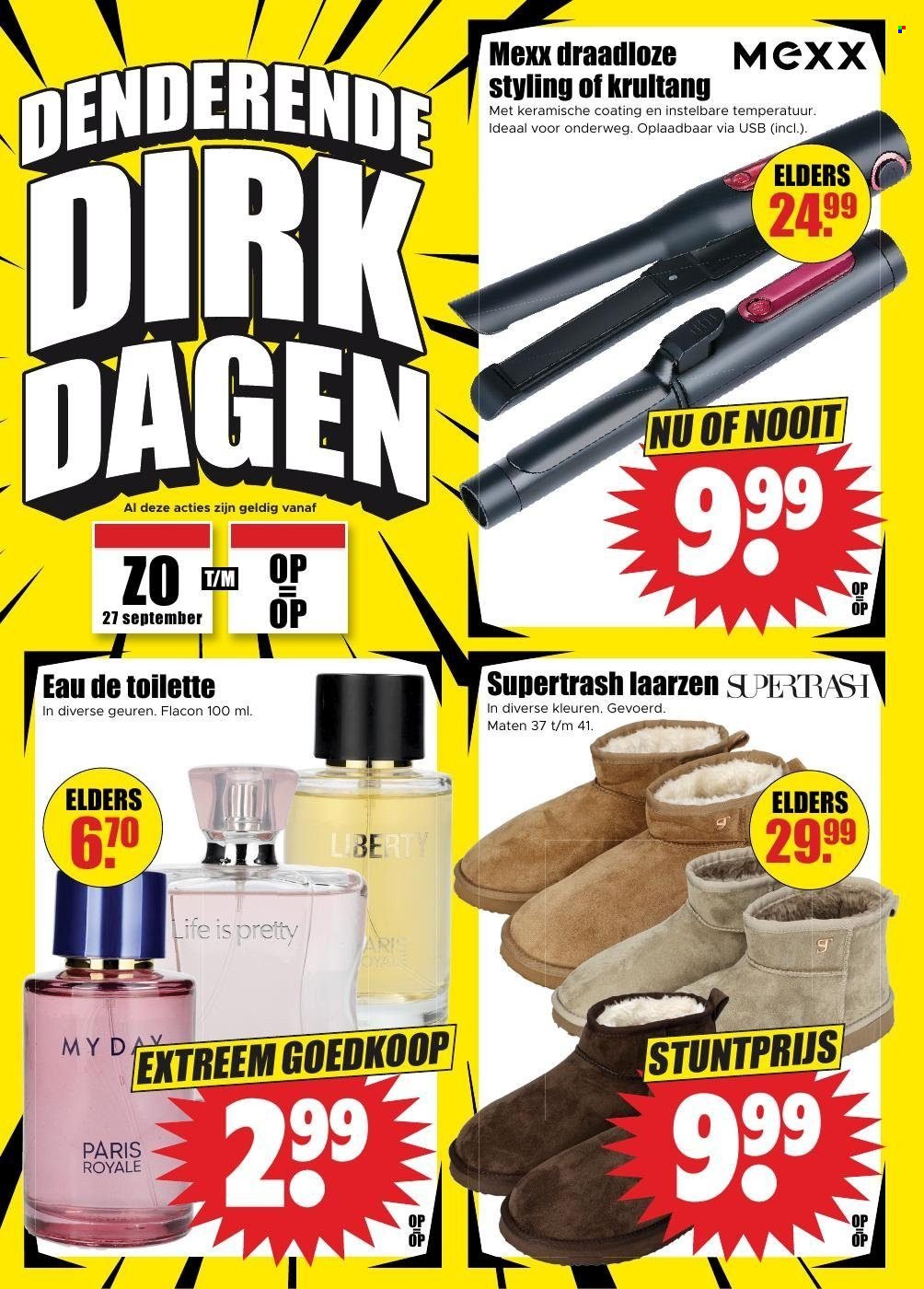 DIRK folder - Volgende week
