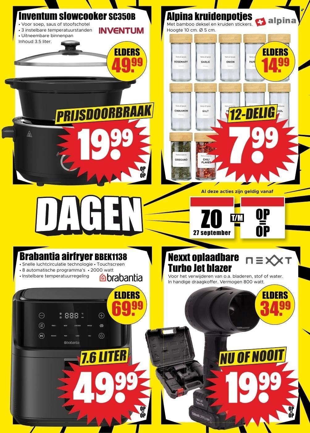 DIRK folder - Volgende week