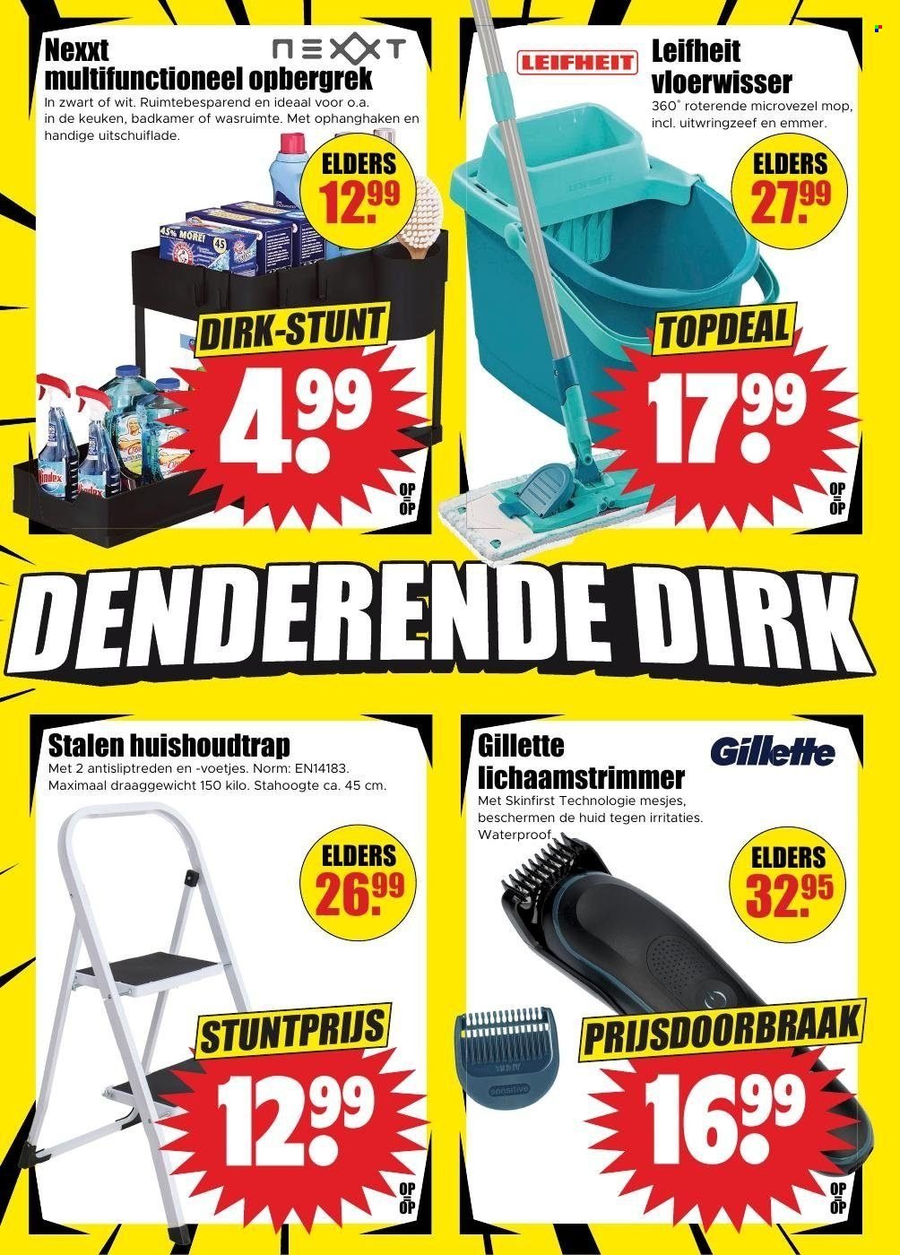 DIRK folder - Volgende week