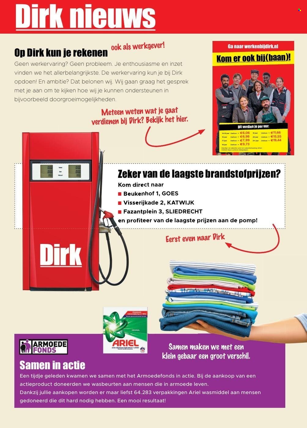 DIRK folder - Volgende week