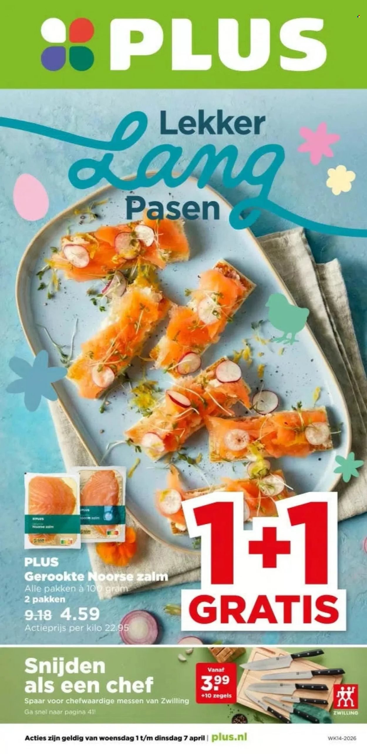 PLUS folder - Van woensdag 1 april 2026