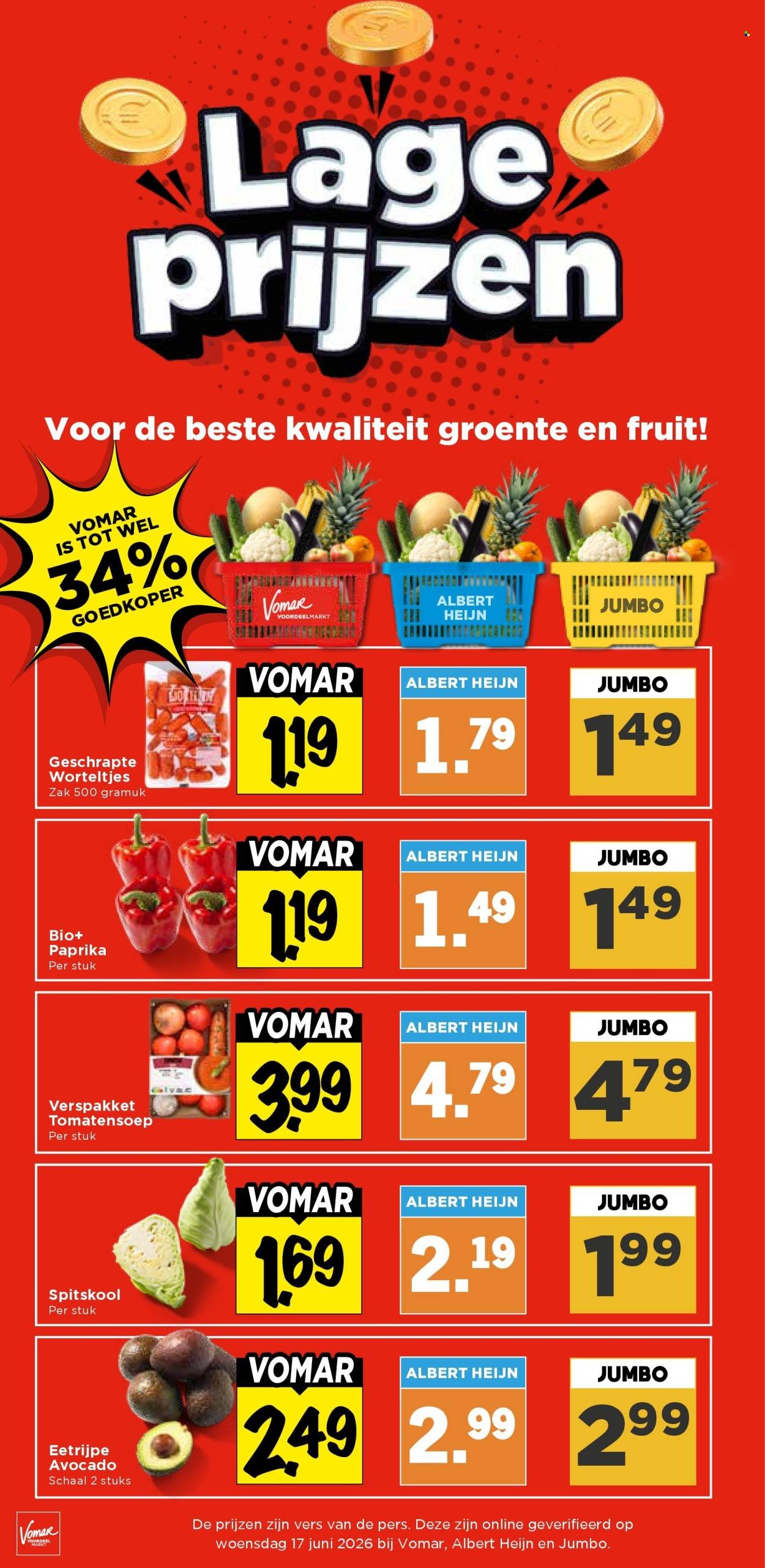 VOMAR folder - Van donderdag 2 juli 2026