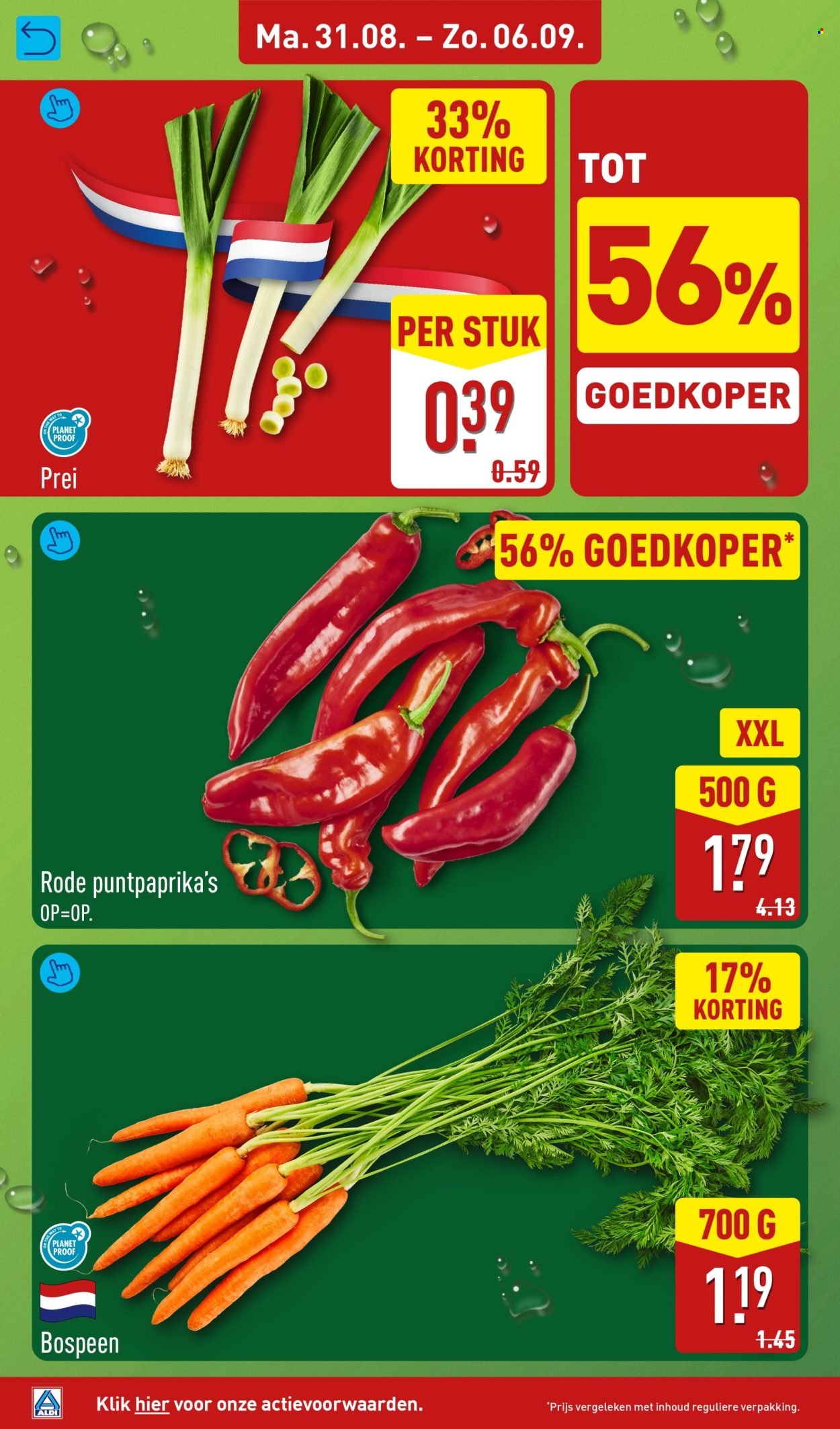 ALDI folder - Van maandag 31 augustus 2026