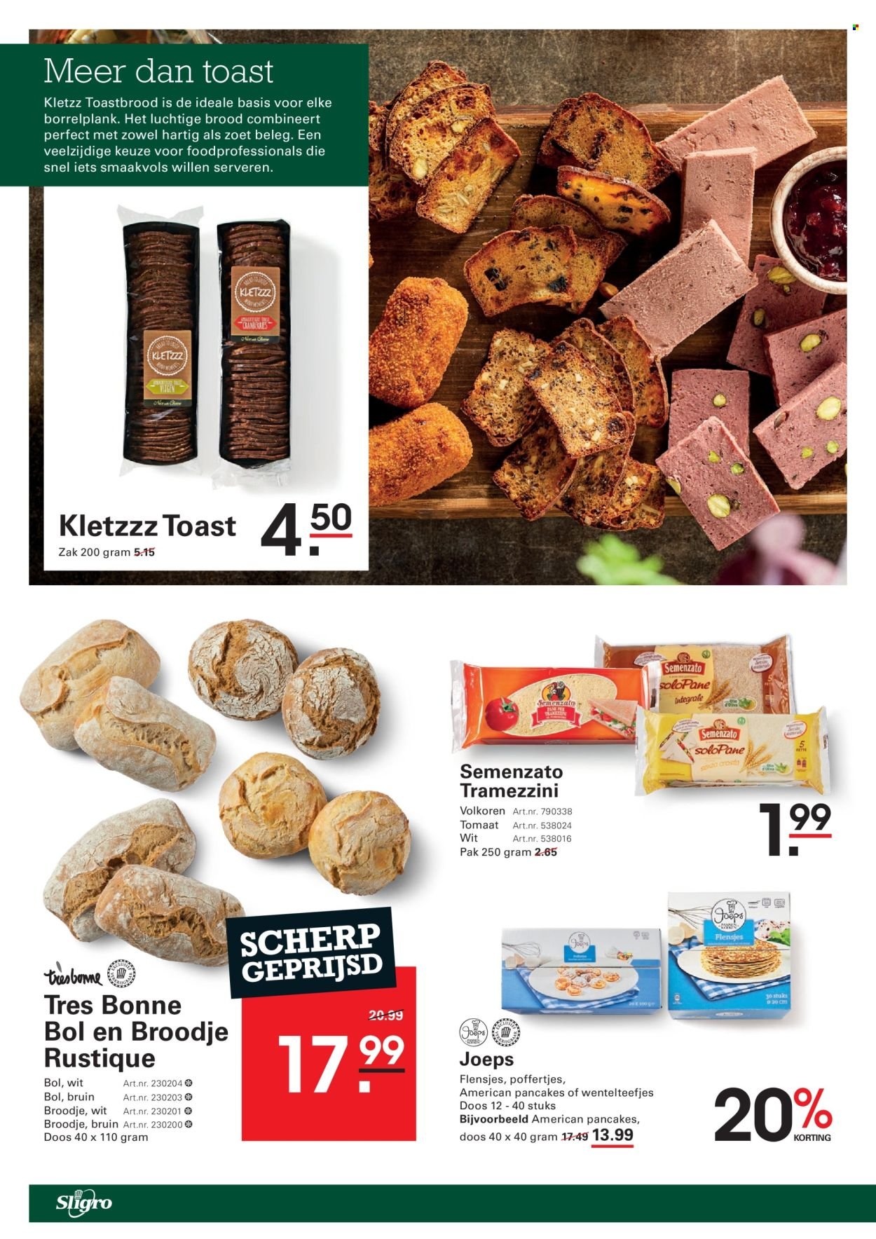 SLIGRO folder - Non-Food