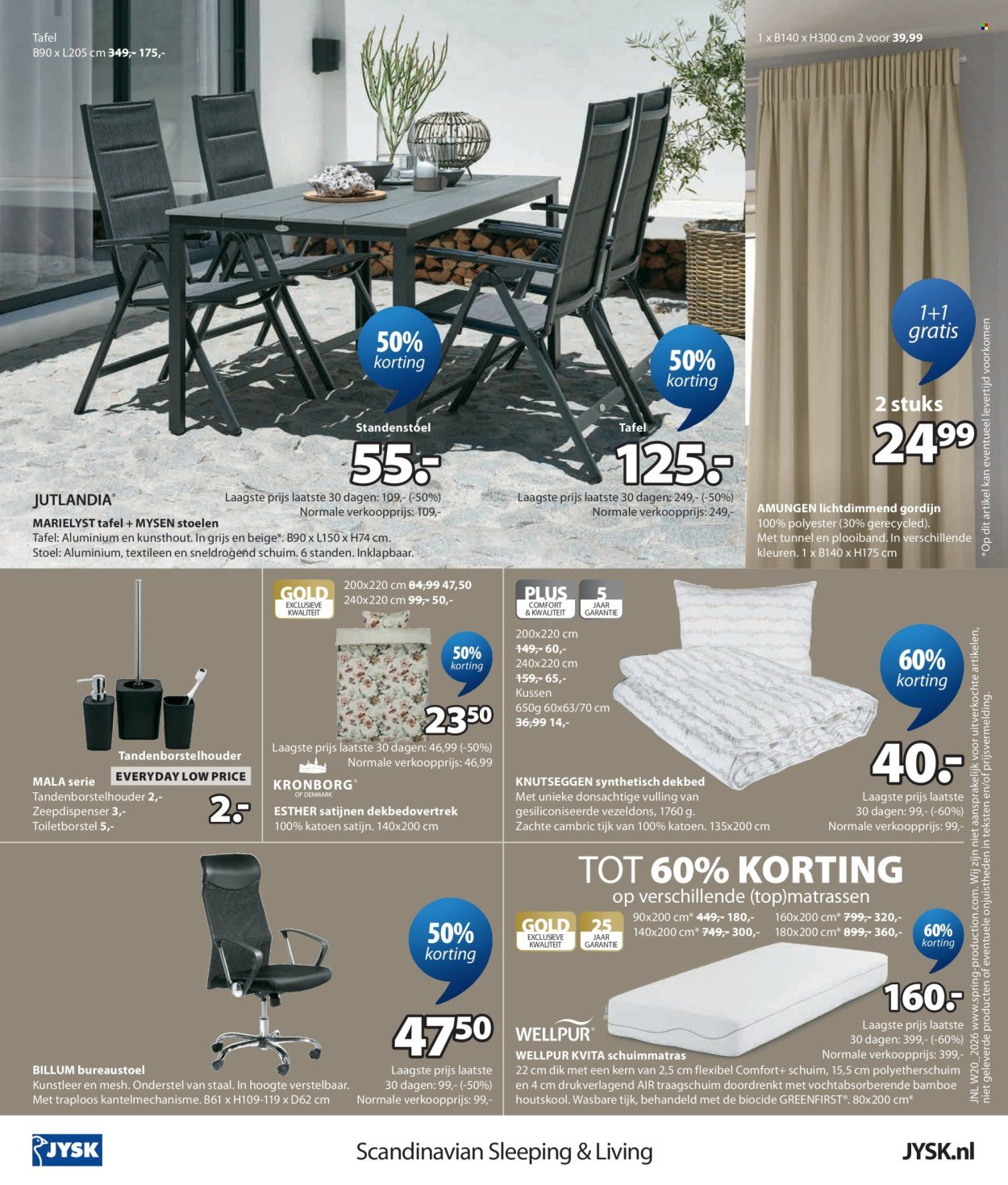 JYSK folder - Aanbieding van de week