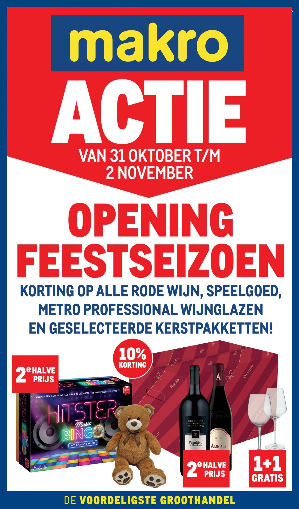 MAKRO folder - Opening Feestseizoen (2025-10-31 - 2025-11-02)