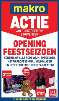 MAKRO folder - Opening Feestseizoen (2025-10-31 - 2025-11-02)