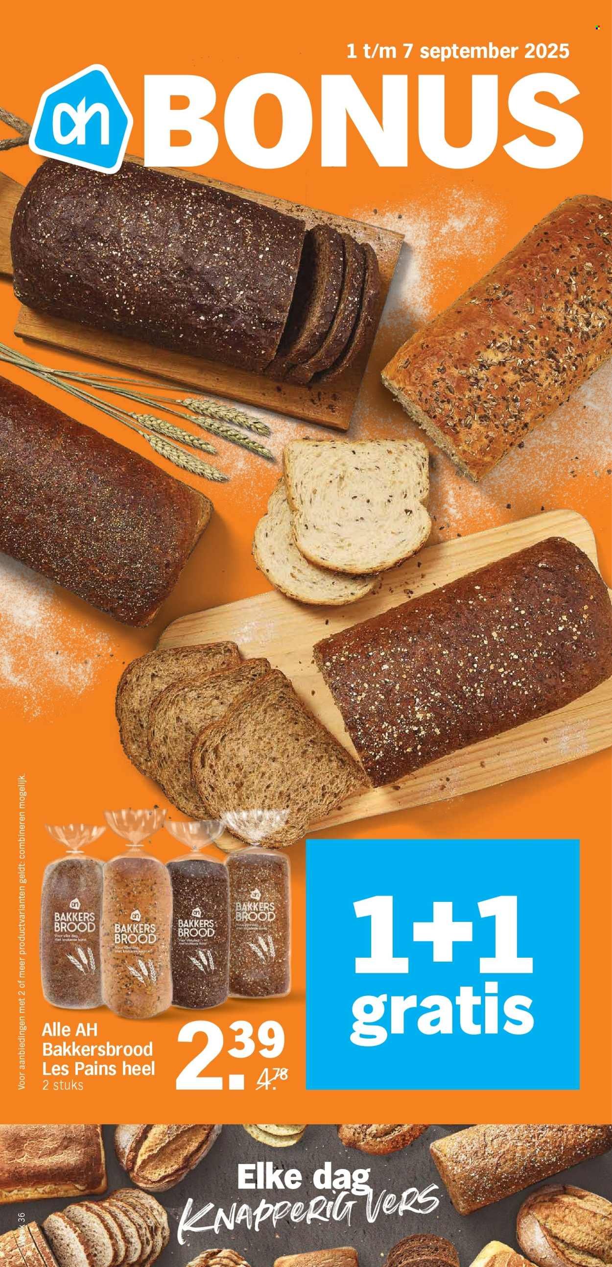 ALBERT HEIJN folder - Van maandag 1 september 2025 (2025-09-01 - 2025-09-07)