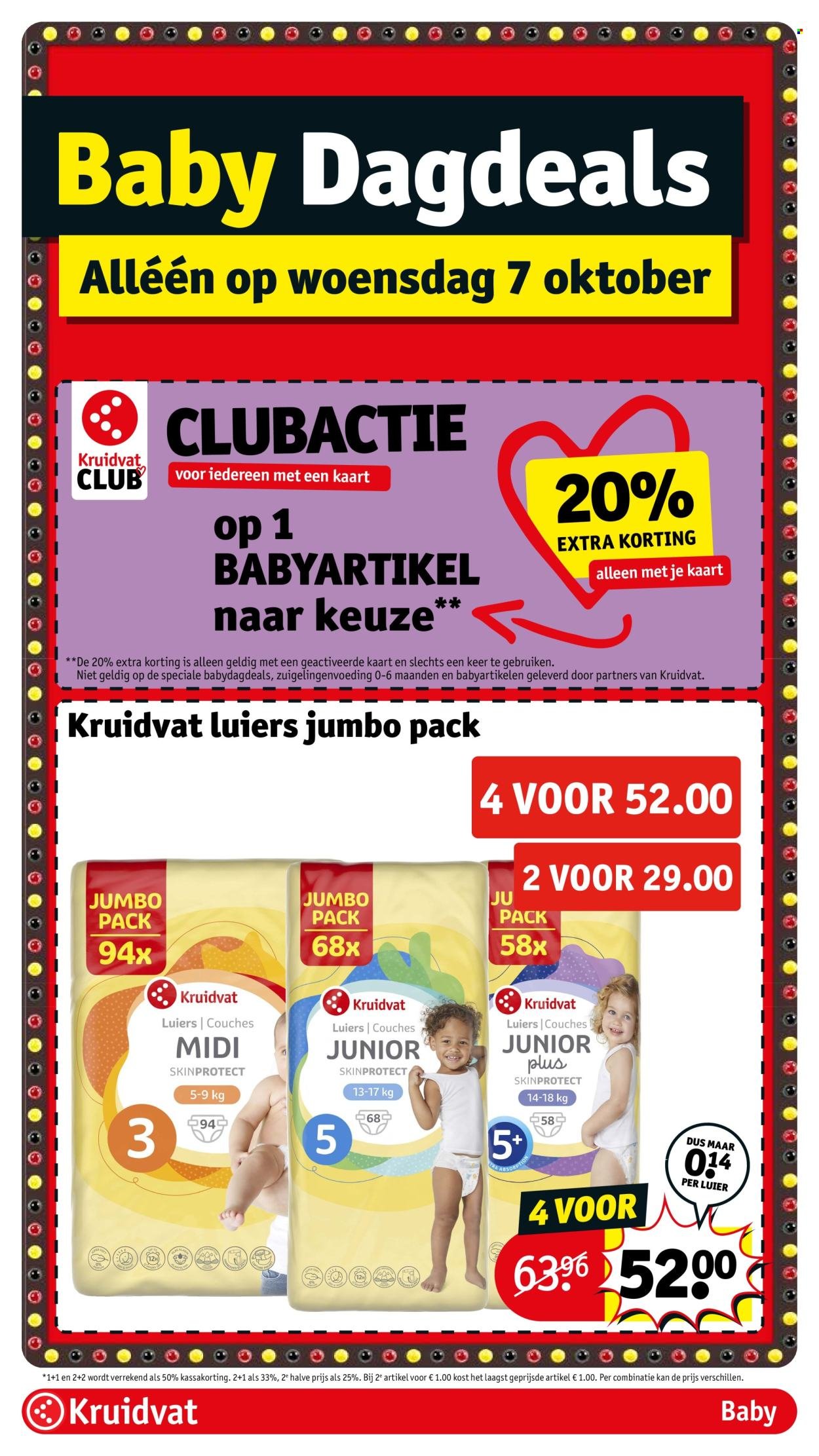 KRUIDVAT folder - Van dinsdag 6 oktober 2026