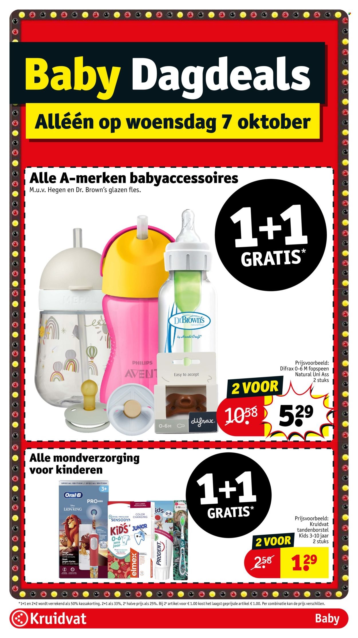 KRUIDVAT folder - Van dinsdag 6 oktober 2026