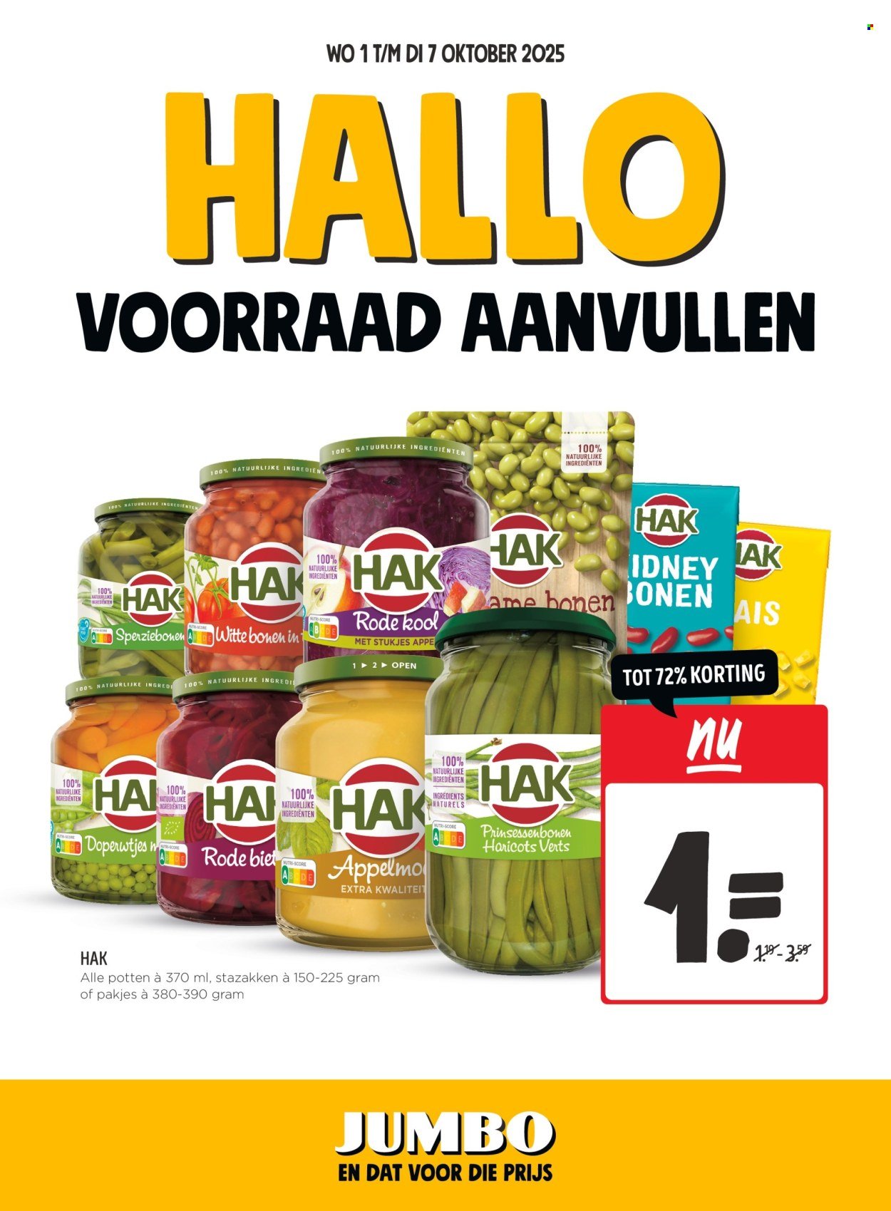 JUMBO folder - Van woensdag 1 oktober 2025 (2025-10-01 - 2025-10-07)