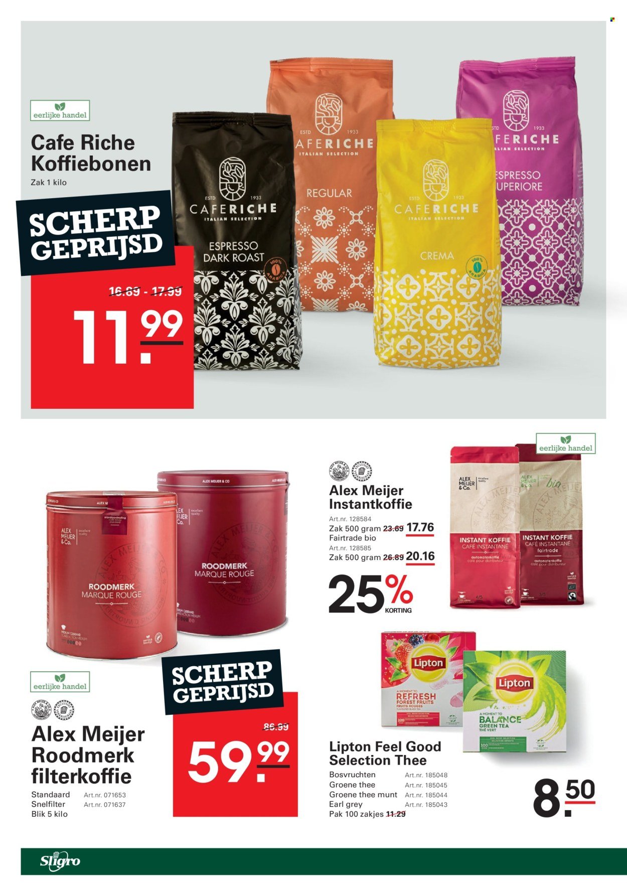 SLIGRO folder - Wijn