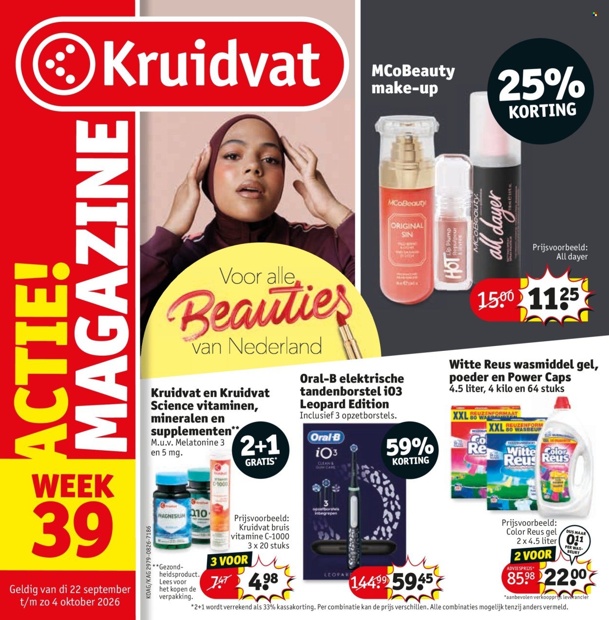 KRUIDVAT folder - Van dinsdag 22 september 2026