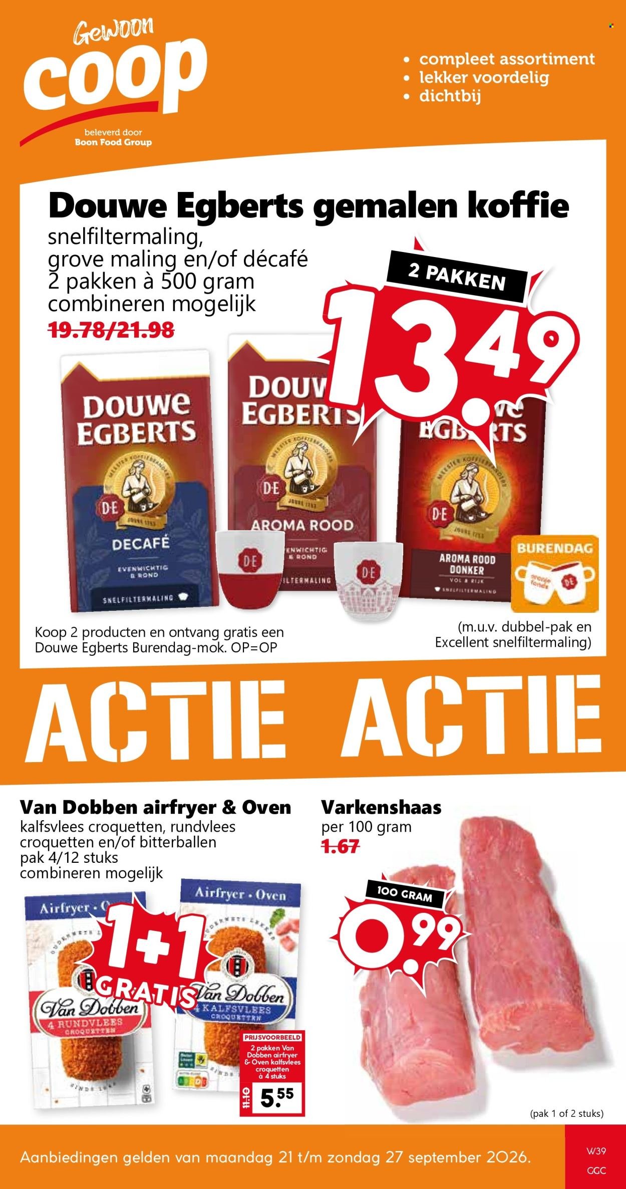 COOP folder - Van maandag 21 september 2026