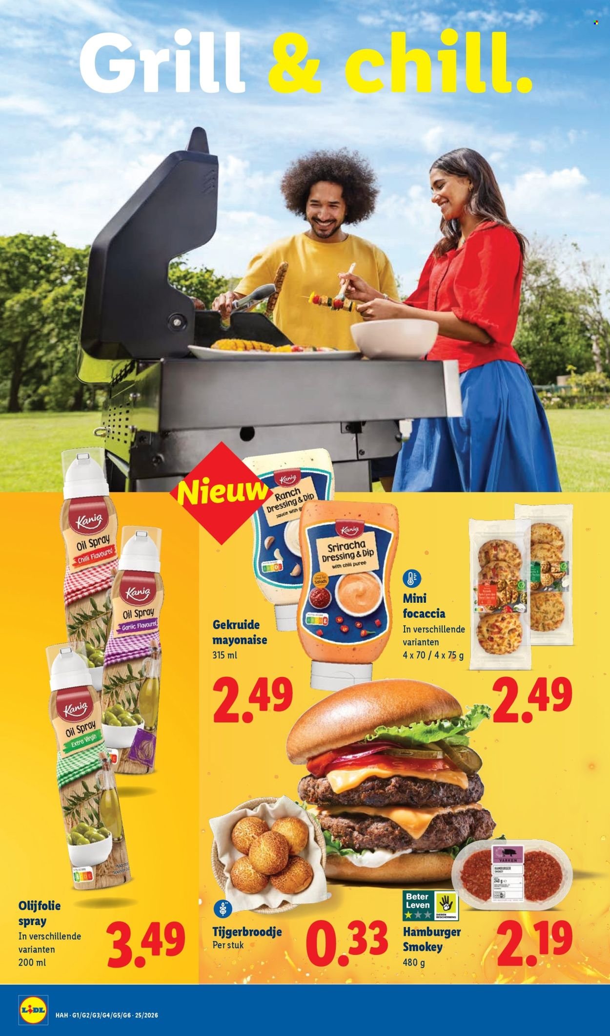 LIDL folder - Zon, BBQ, IJs & Rosé - Zin in Zomer