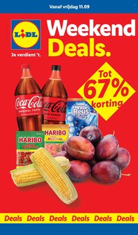 LIDL folder - Weekenddeals - Week 37