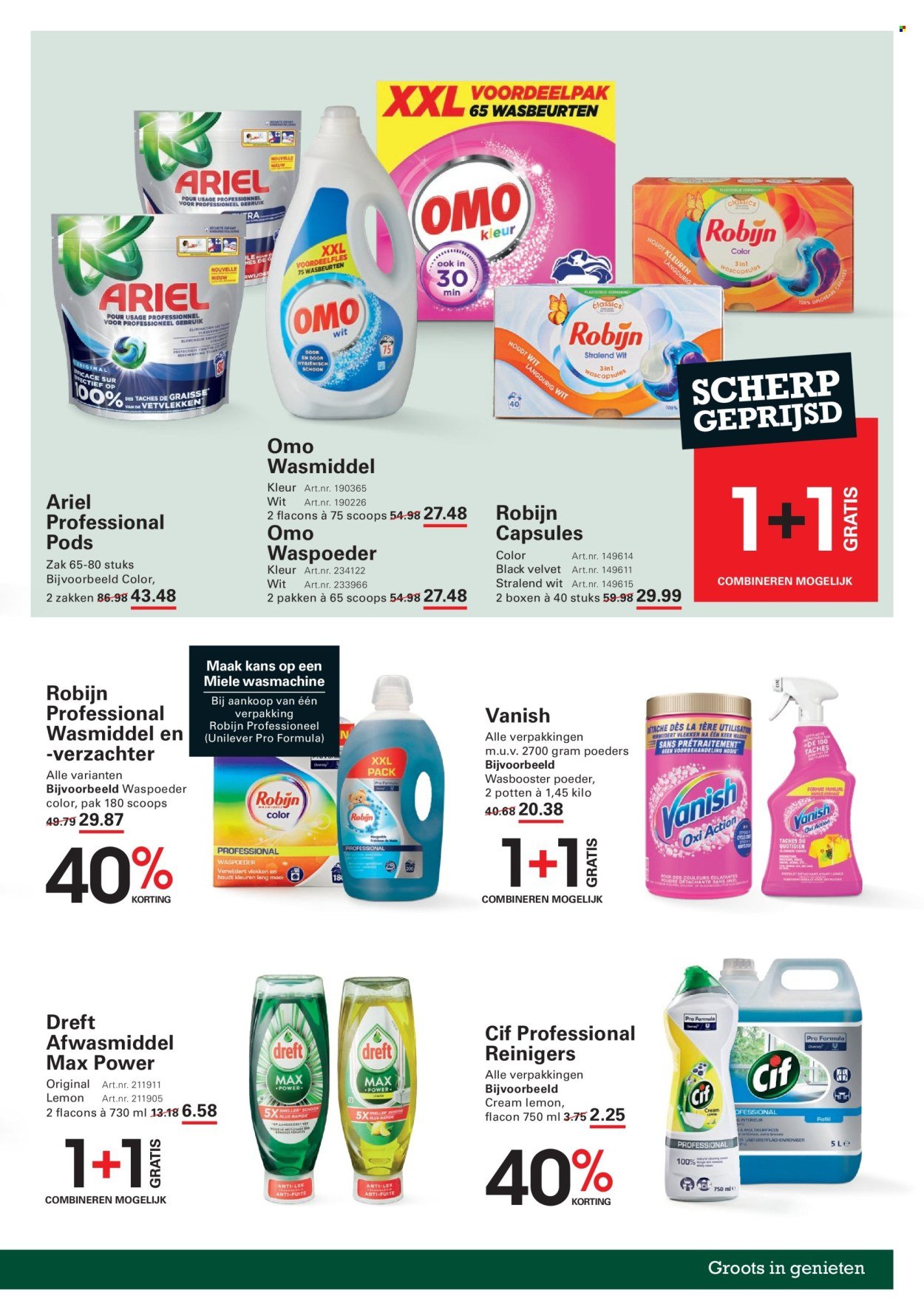 SLIGRO folder - Non-Food