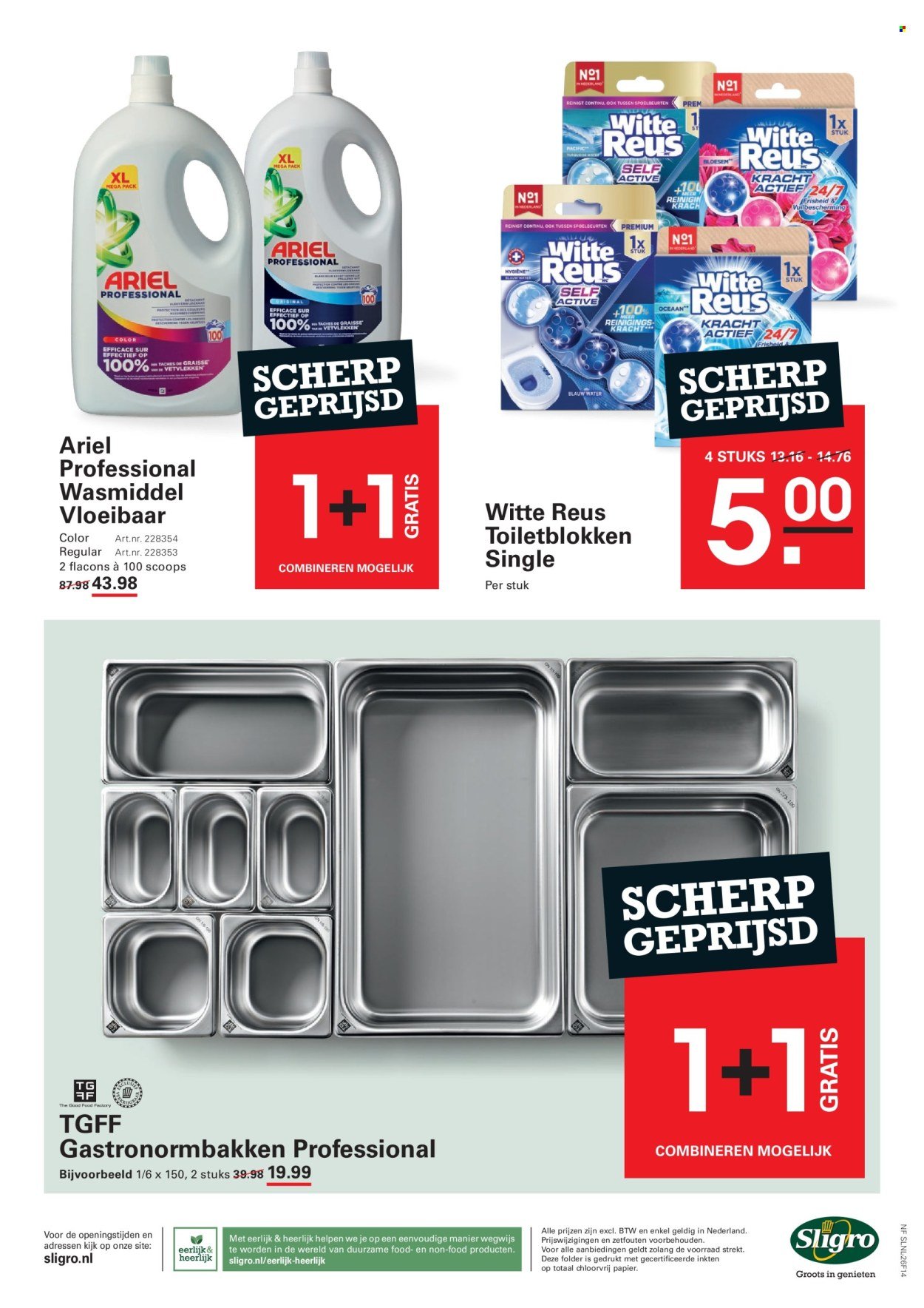 SLIGRO folder - Non-Food