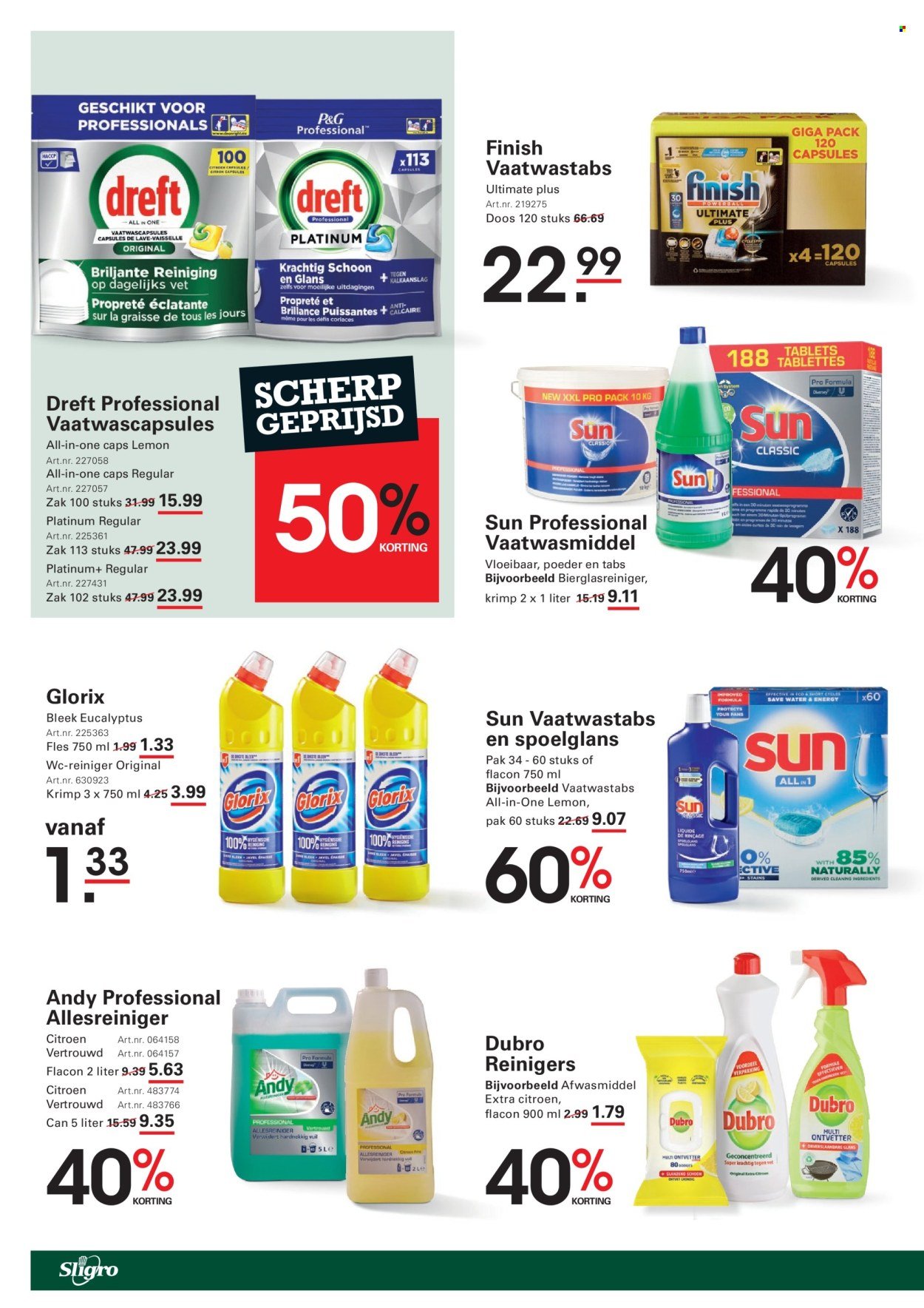 SLIGRO folder - Non-Food