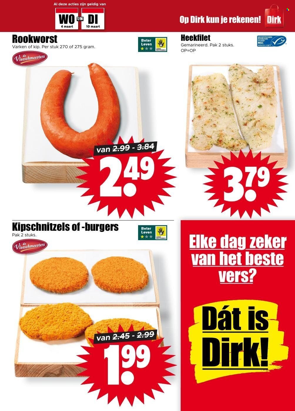 DIRK folder - Volgende week