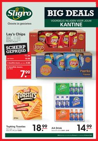 SLIGRO folder - Bigdeals kantine