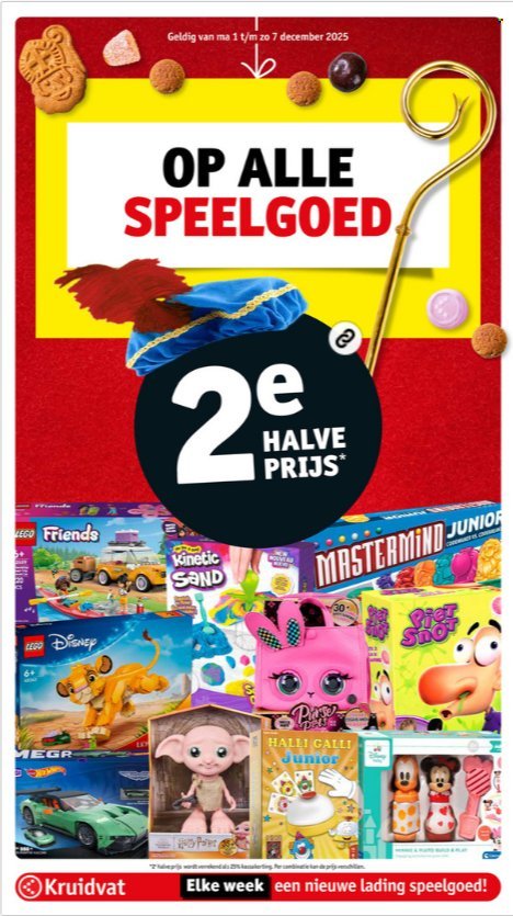 KRUIDVAT folder - Van maandag 1 december 2025