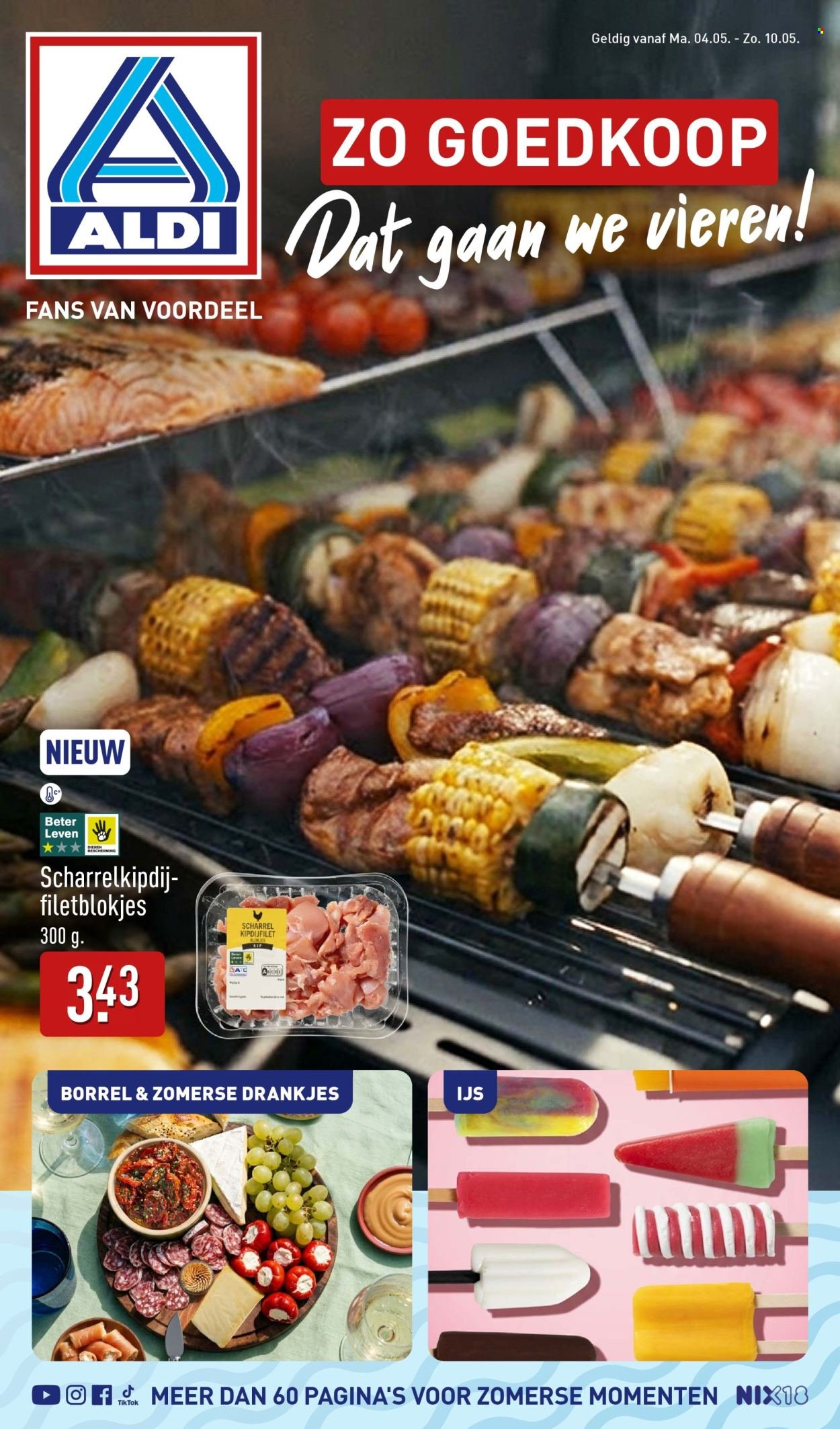 ALDI folder - Buiten eten