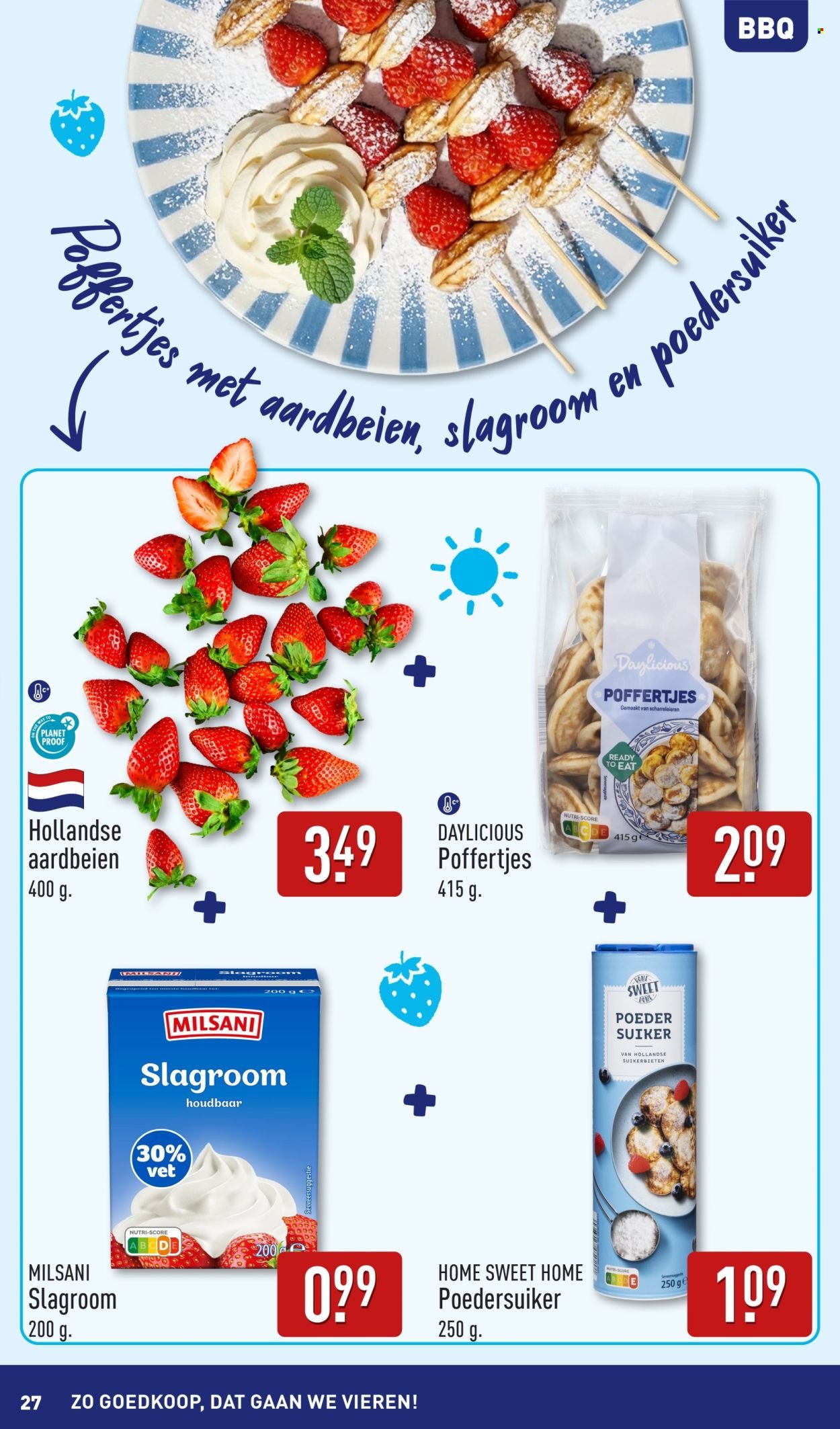 ALDI folder - Buiten eten