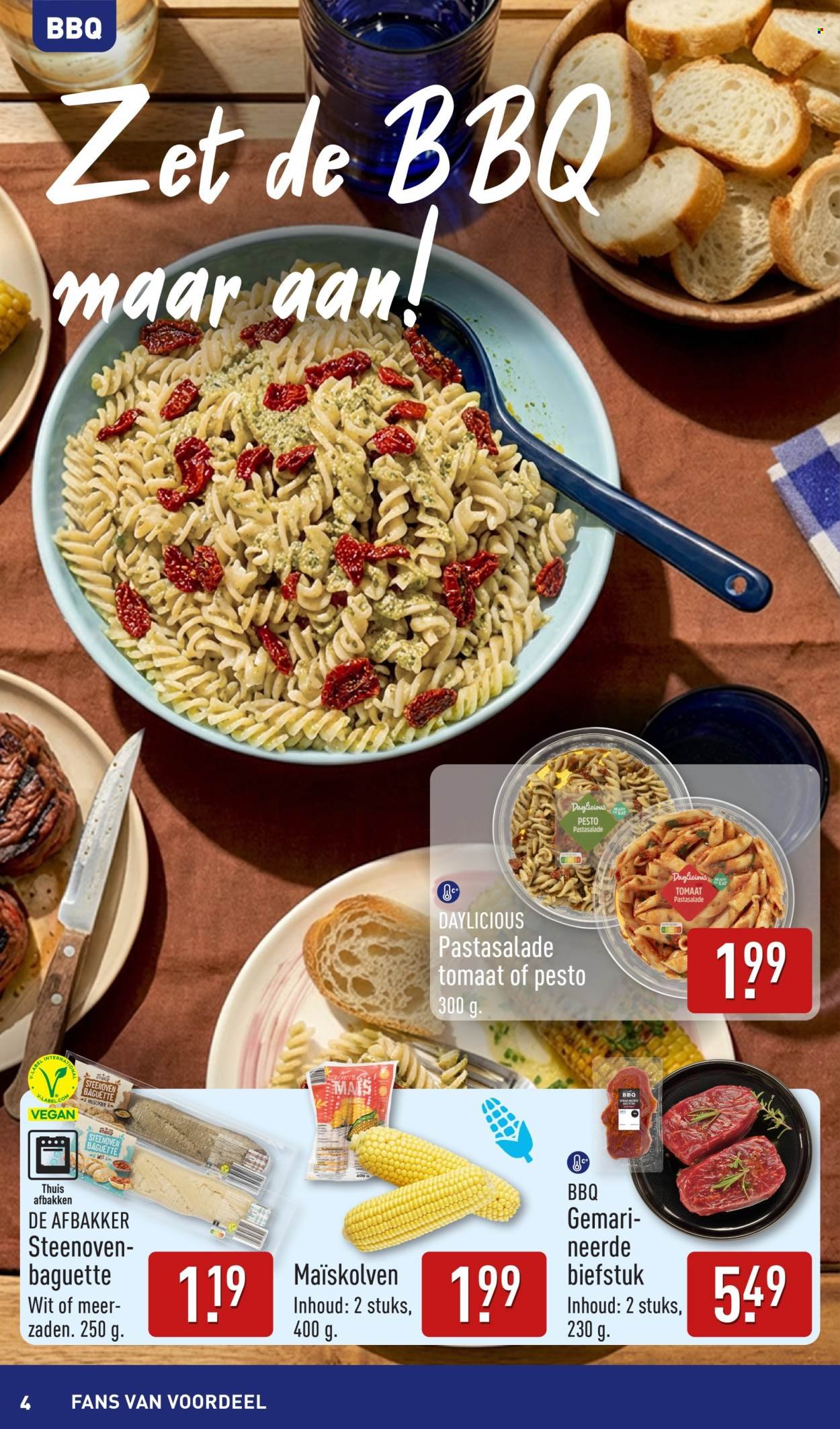 ALDI folder - Buiten eten